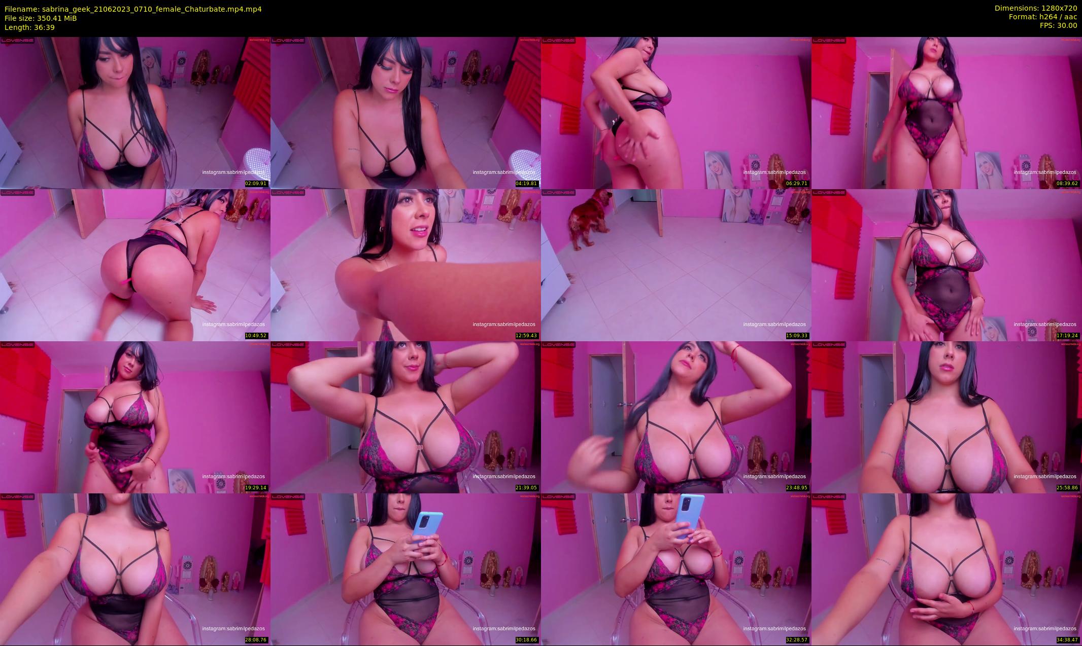 sabrina_geek — 37 minute Chaturbate female cam show recording, 720p, Jun 21, 2023