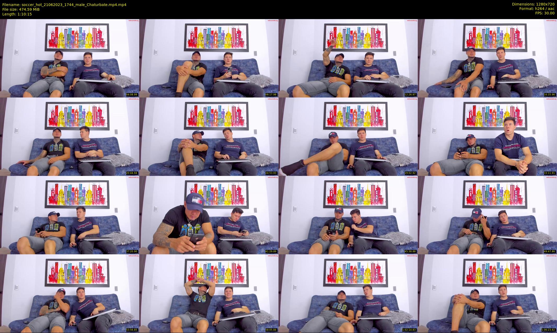 soccer_hot — 71 minute Chaturbate male cam show recording, 720p, Jun 21, 2023