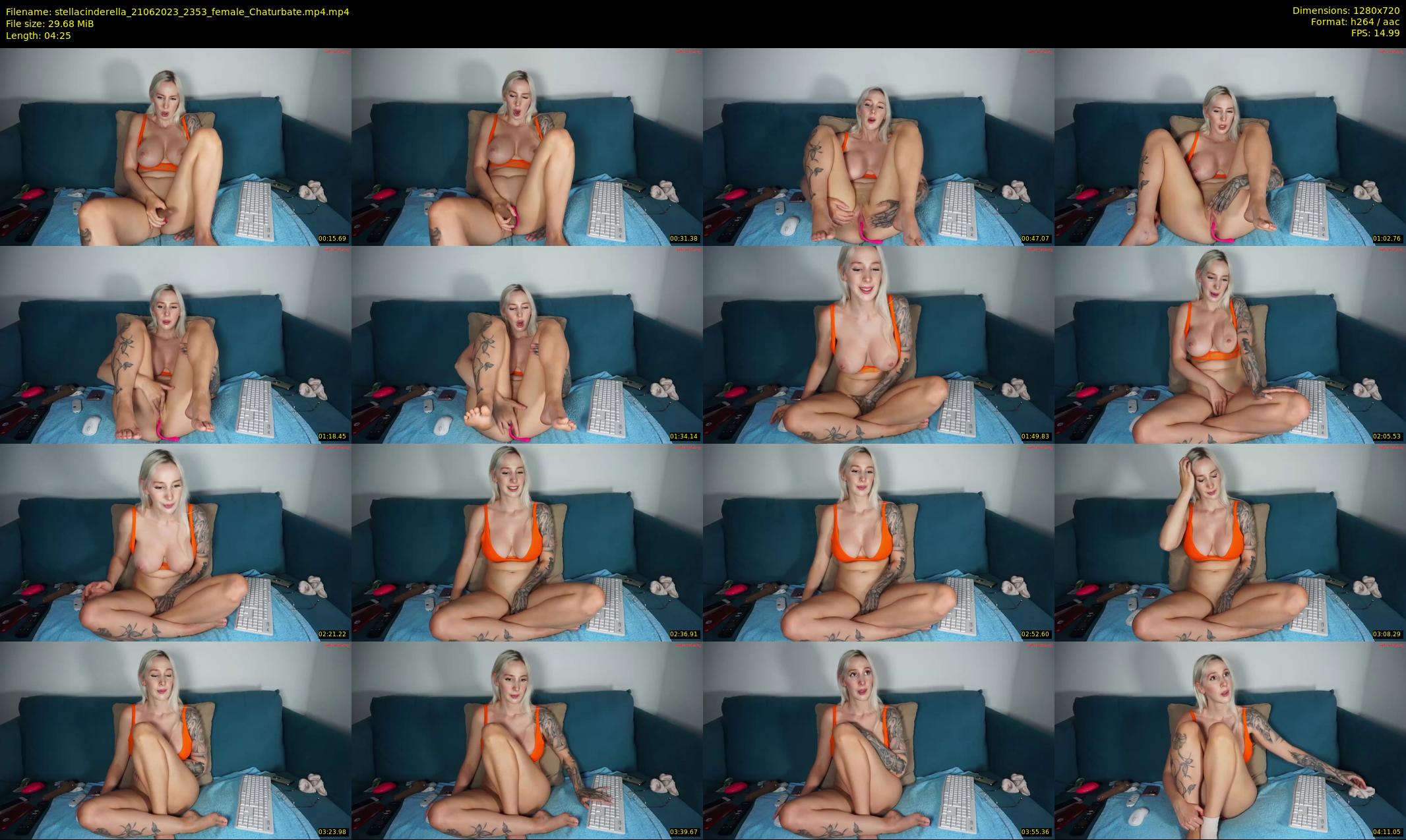 stellacinderella — 5 minute Chaturbate female cam show recording, 720p, Jun 21, 2023