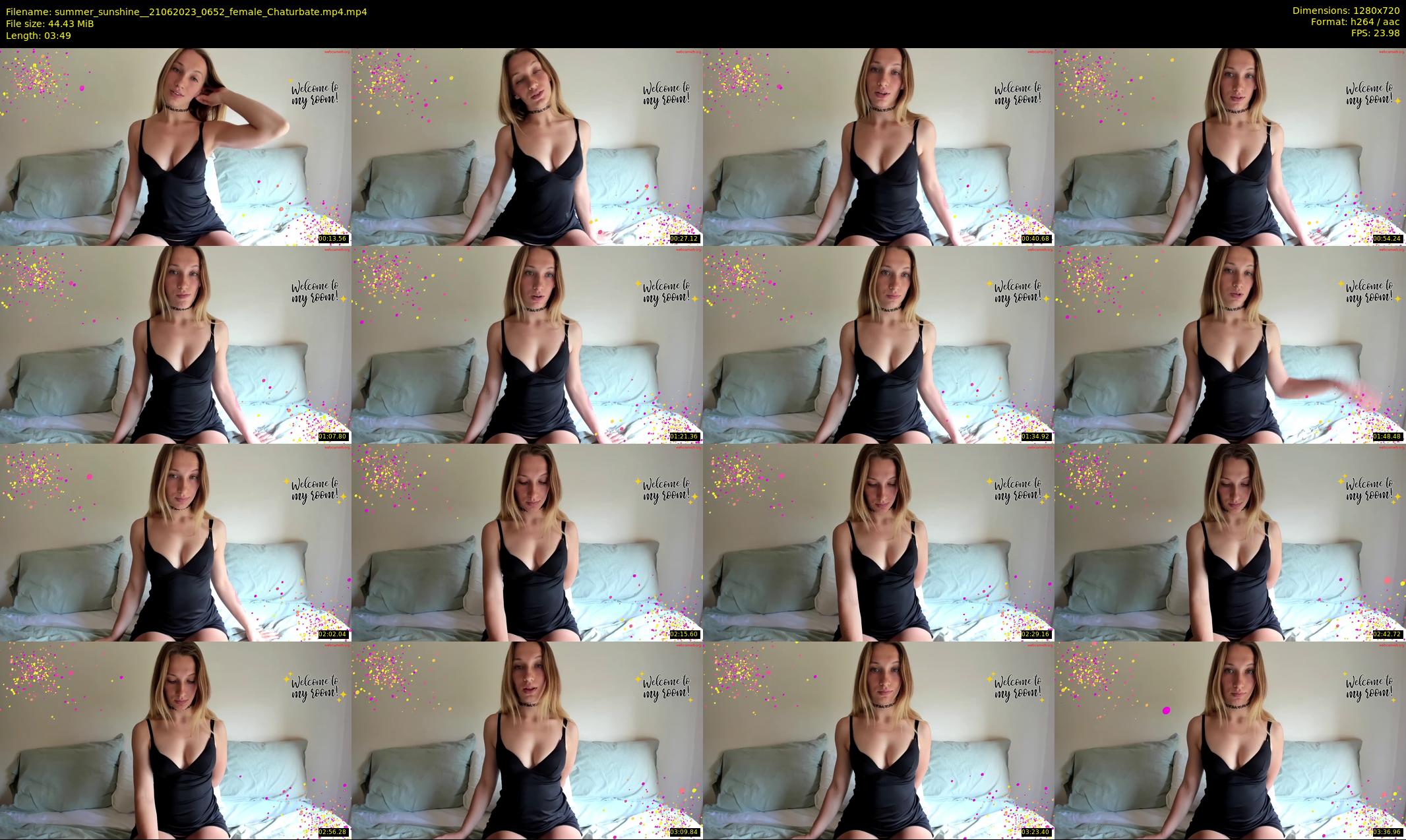 summer_sunshine_ — 4 minute Chaturbate female cam show recording, 720p, Jun 21, 2023