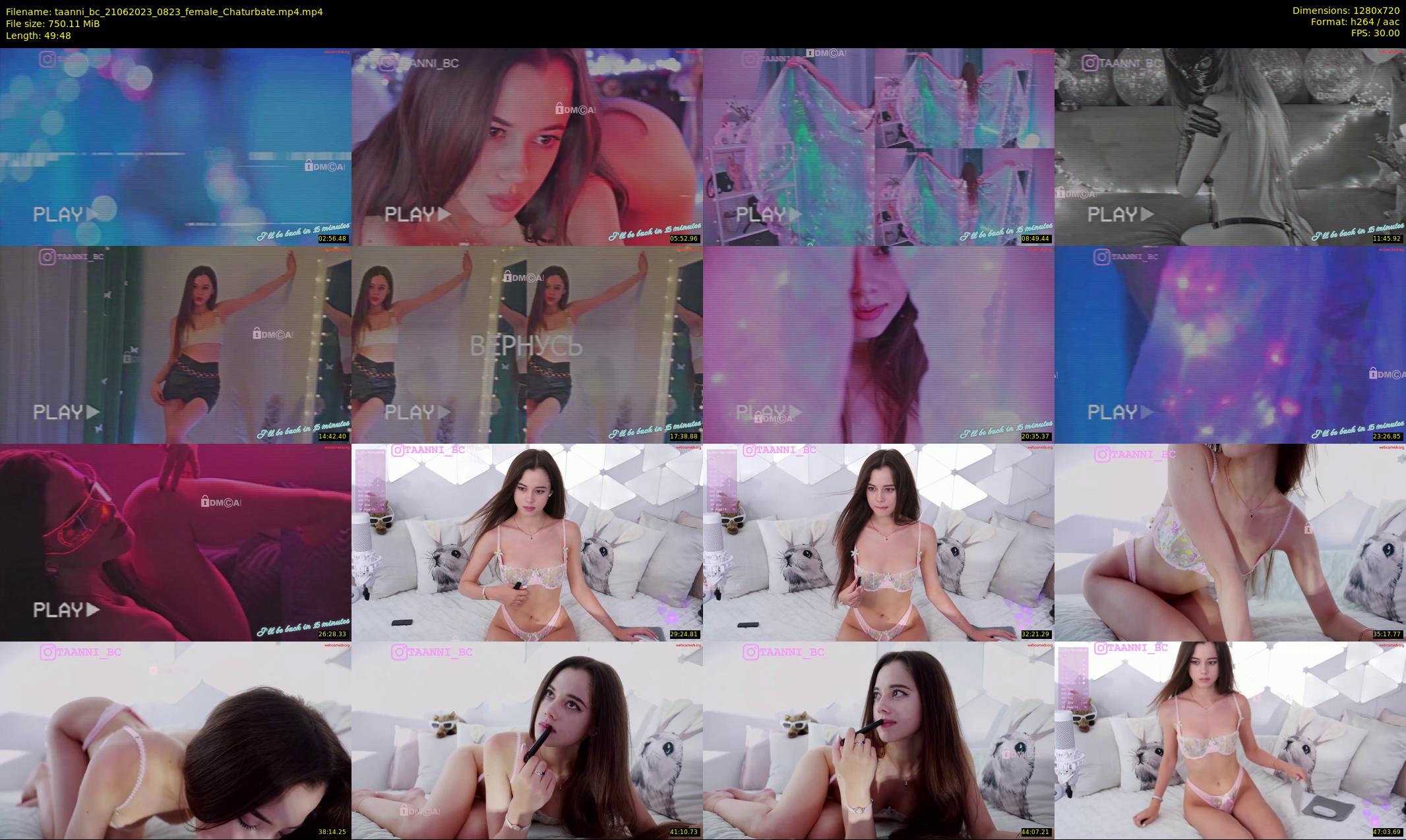 taanni_bc — 50 minute Chaturbate female cam show recording, 720p, Jun 21, 2023