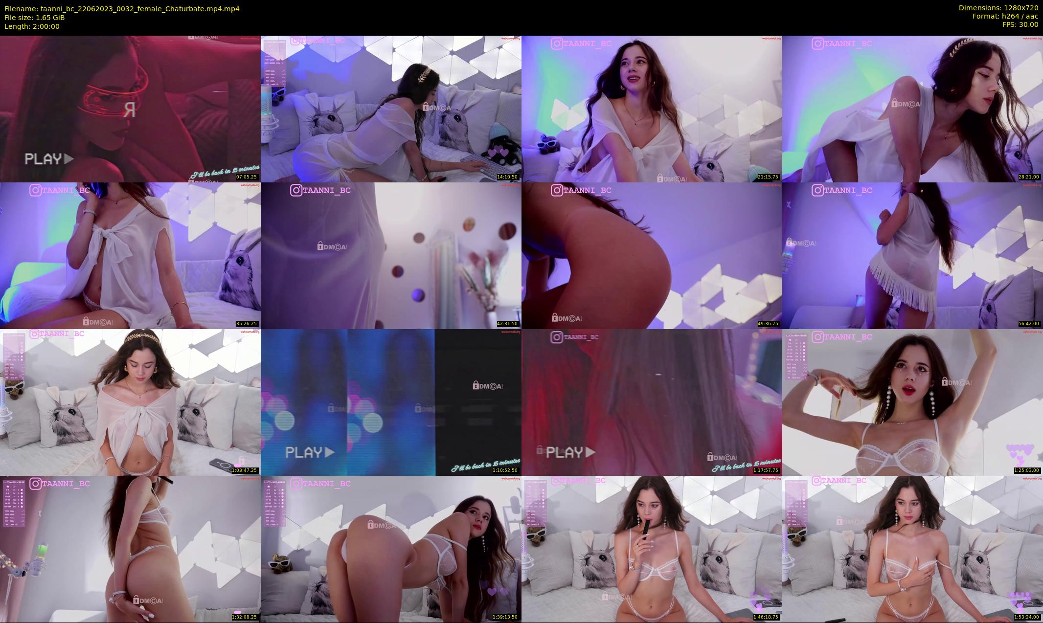 taanni_bc — 120 minute Chaturbate female cam show recording, 720p, Jun 22, 2023