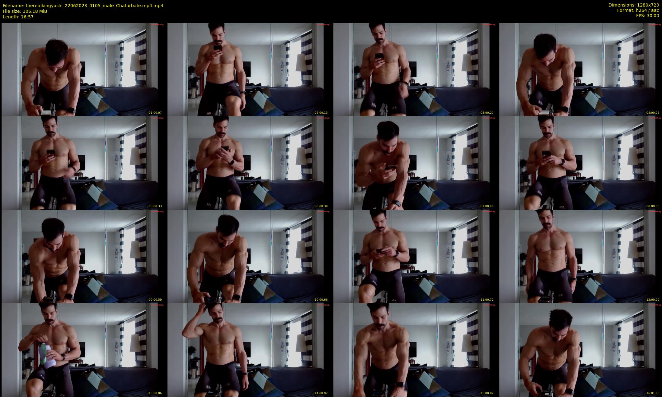therealkingyoshi — 17 minute Chaturbate male cam show recording, 720p, Jun 22, 2023