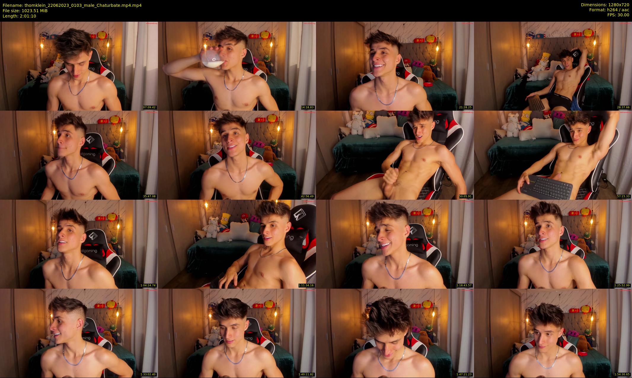 thomklein — 122 minute Chaturbate male cam show recording, 720p, Jun 22, 2023