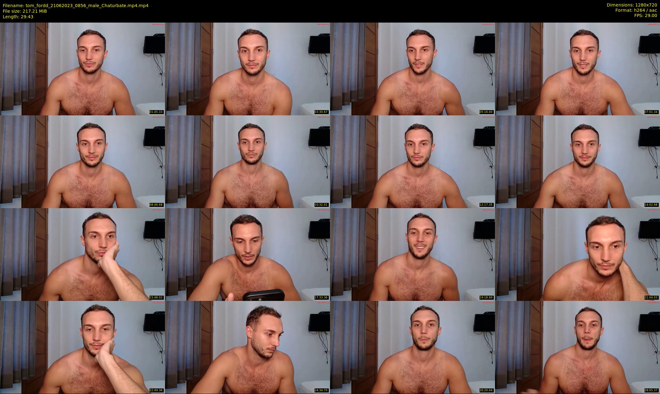 tom_fordd — 30 minute Chaturbate male cam show recording, 720p, Jun 21, 2023