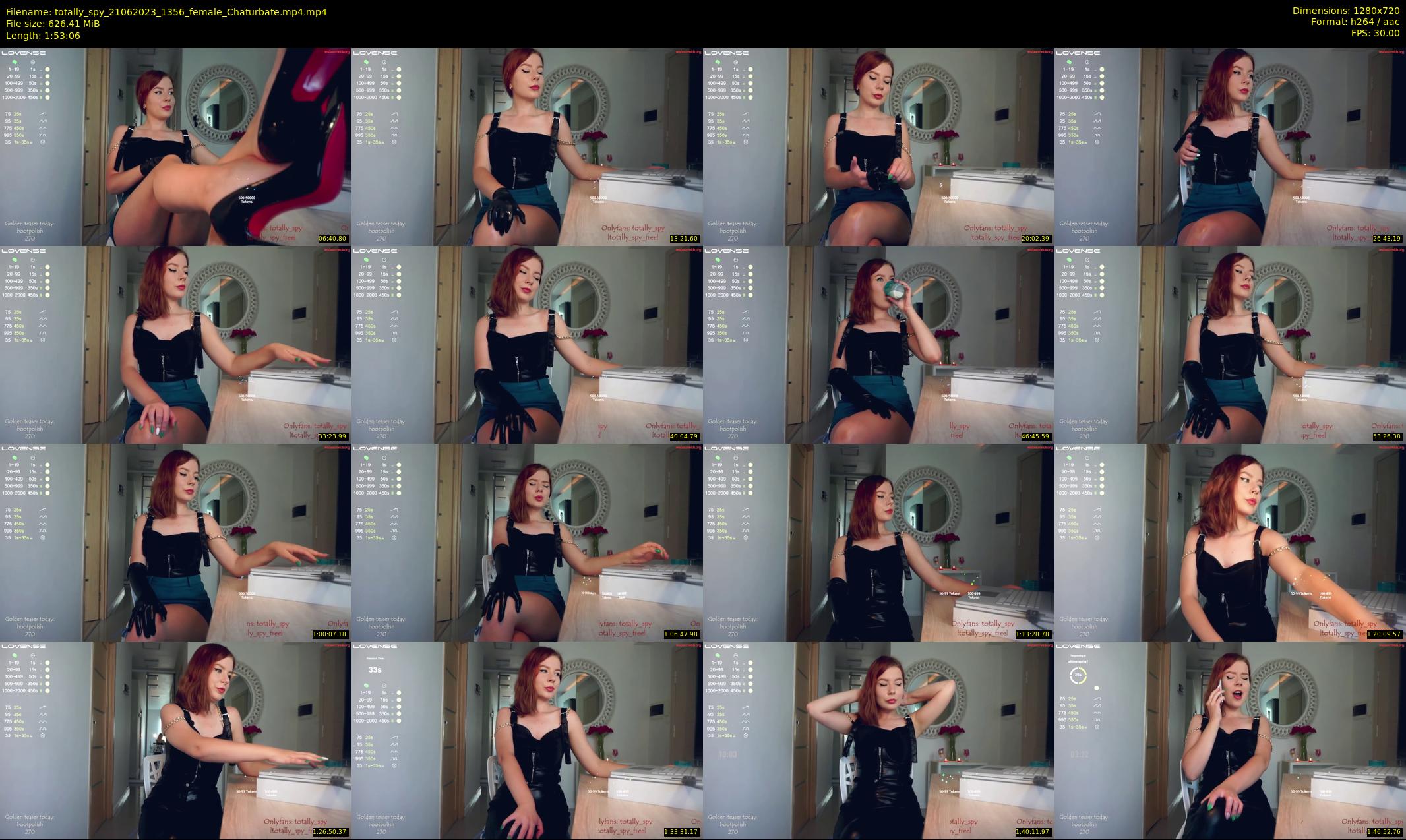 totally_spy — 114 minute Chaturbate female cam show recording, 720p, Jun 21, 2023