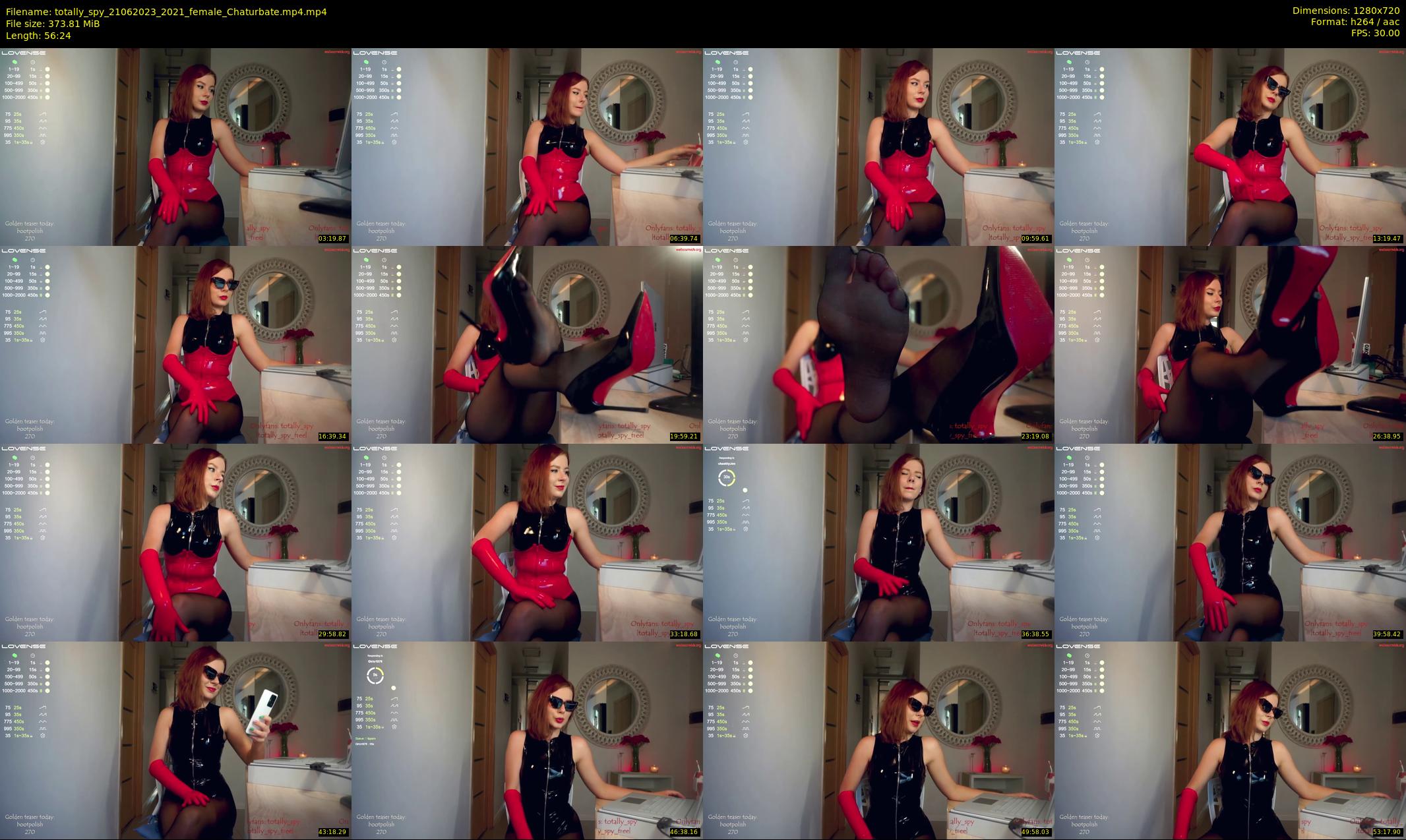 totally_spy — 57 minute Chaturbate female cam show recording, 720p, Jun 21, 2023