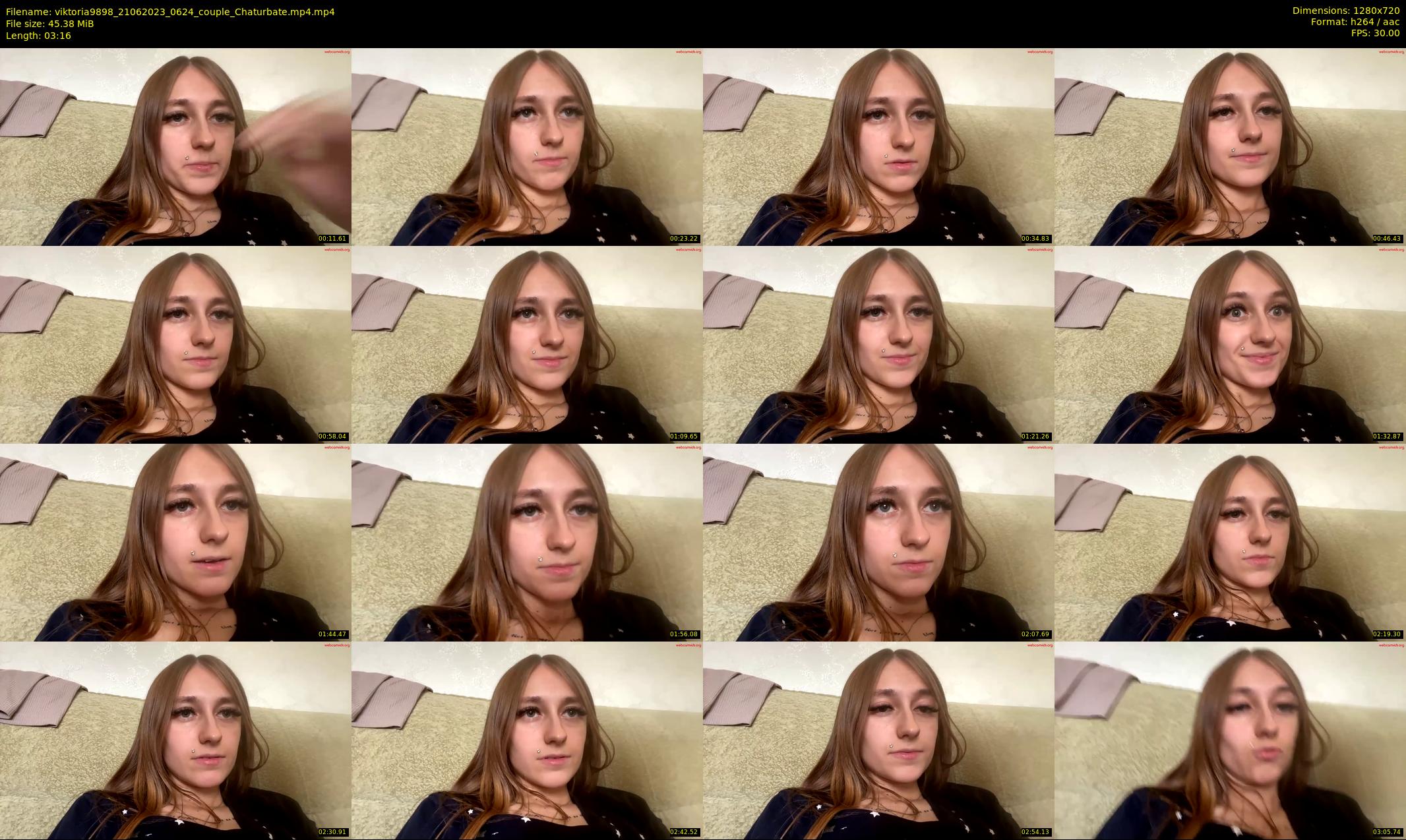 viktoria9898 — 4 minute Chaturbate couple cam show recording, 720p, Jun 21, 2023