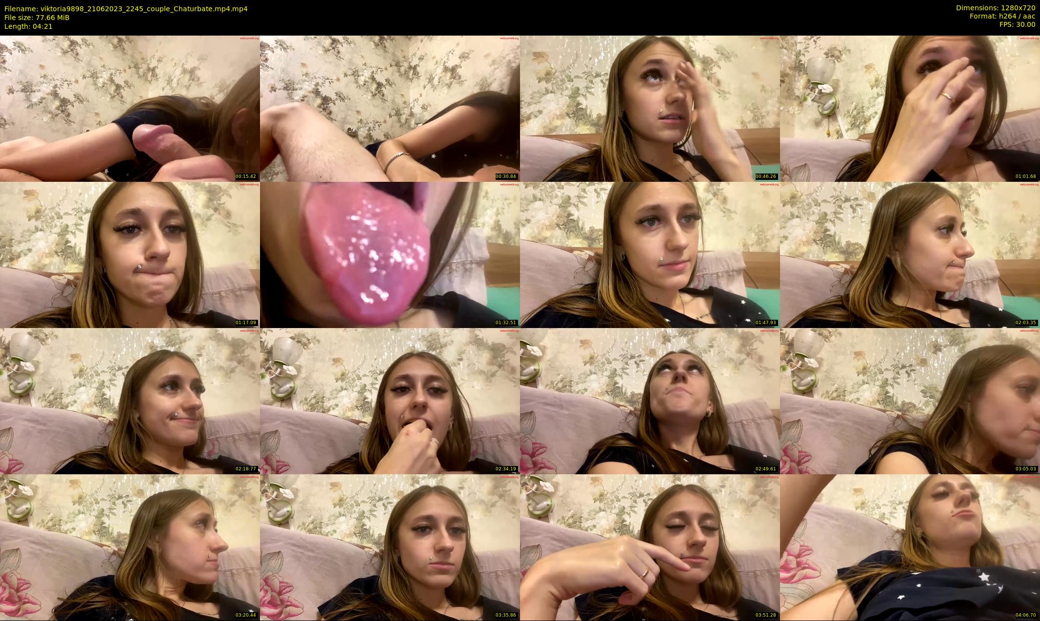 viktoria9898 — 5 minute Chaturbate couple cam show recording, 720p, Jun 21, 2023