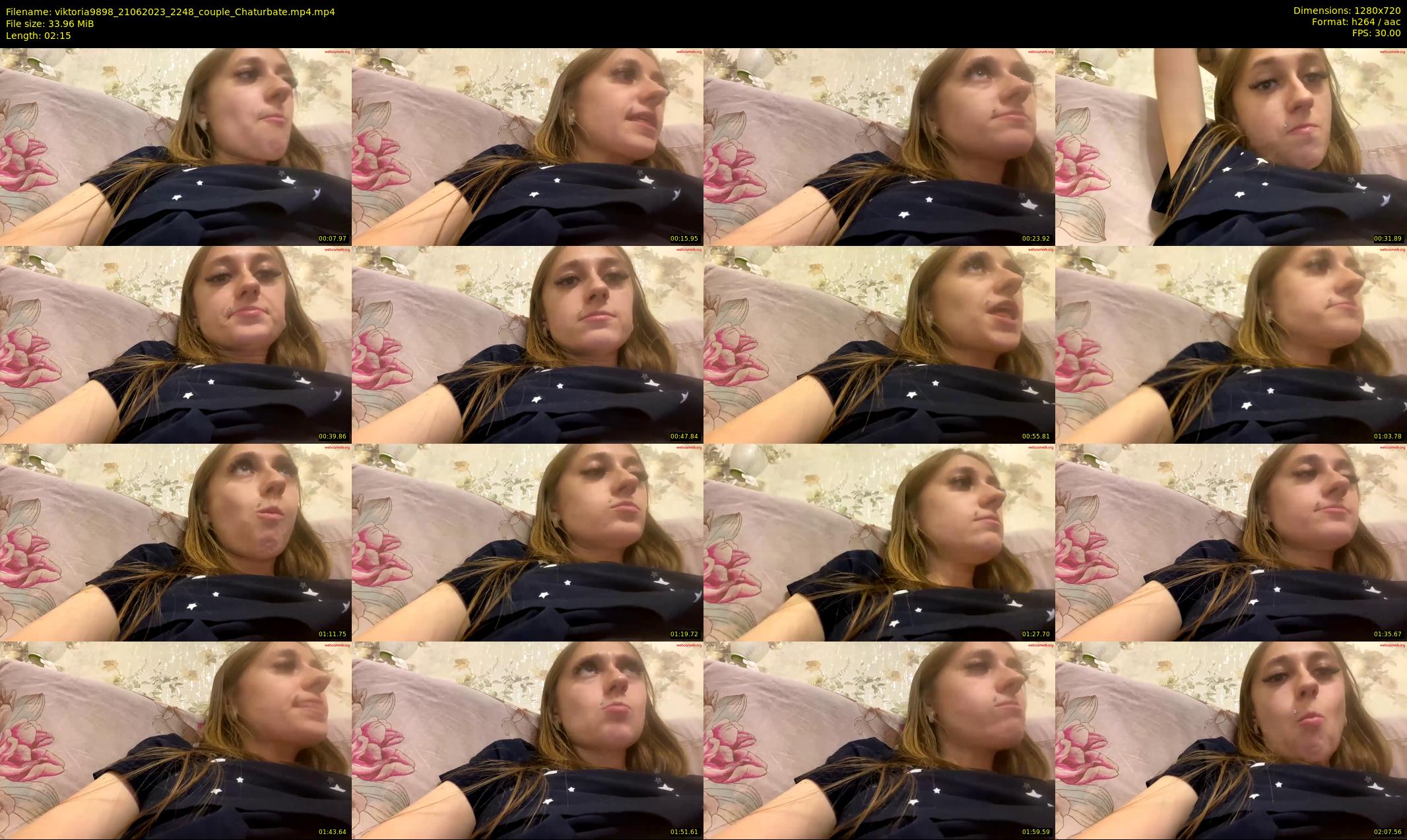 viktoria9898 — 3 minute Chaturbate couple cam show recording, 720p, Jun 21, 2023