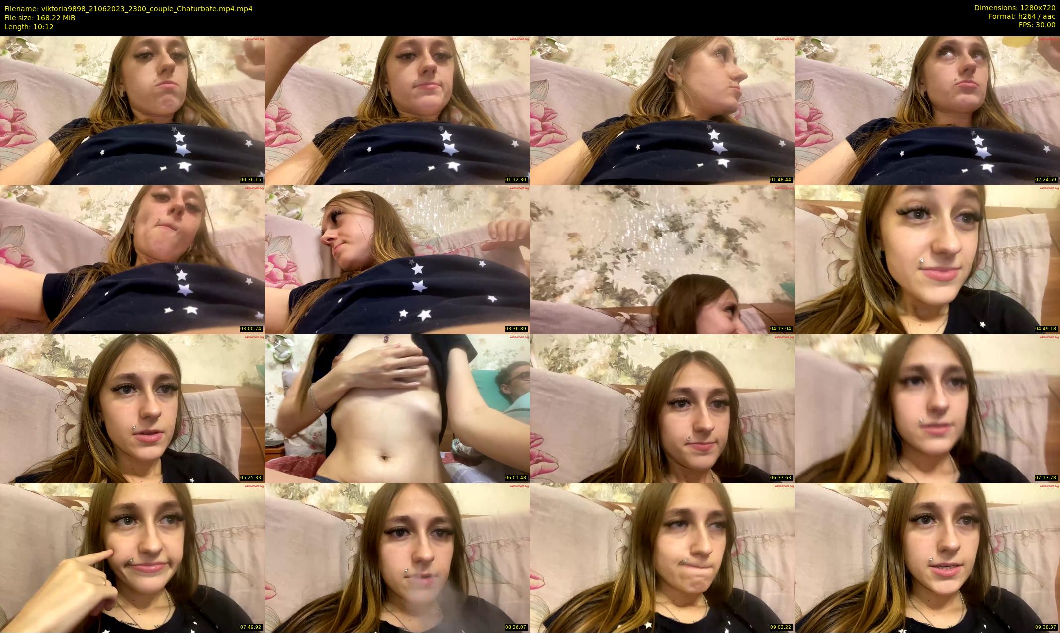 viktoria9898 — 11 minute Chaturbate couple cam show recording, 720p, Jun 21, 2023