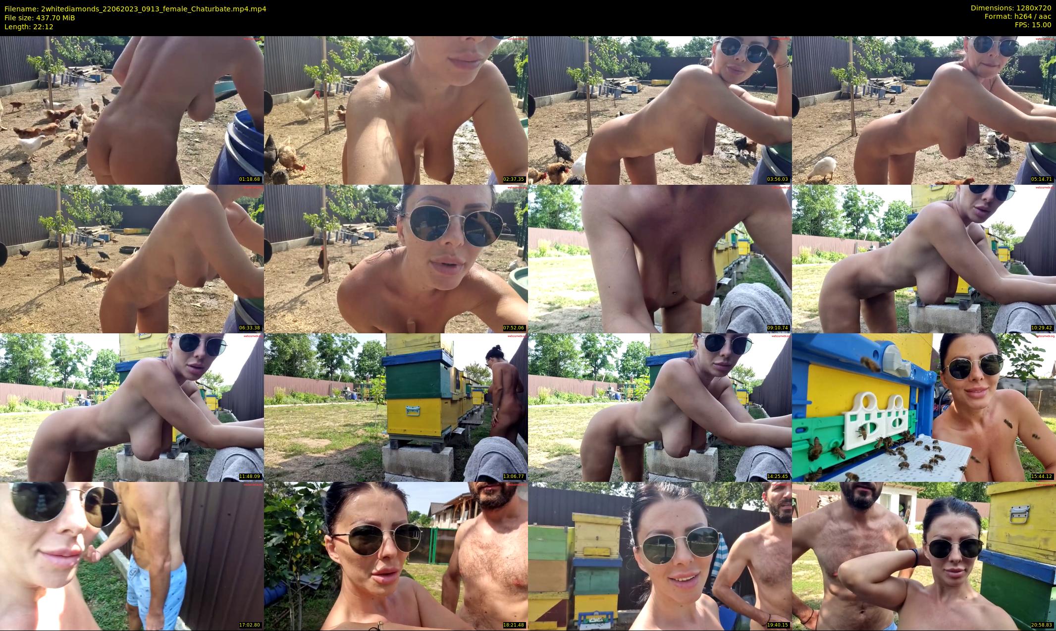 2whitediamonds — 23 minute Chaturbate couple cam show recording, 720p, Jun 22, 2023