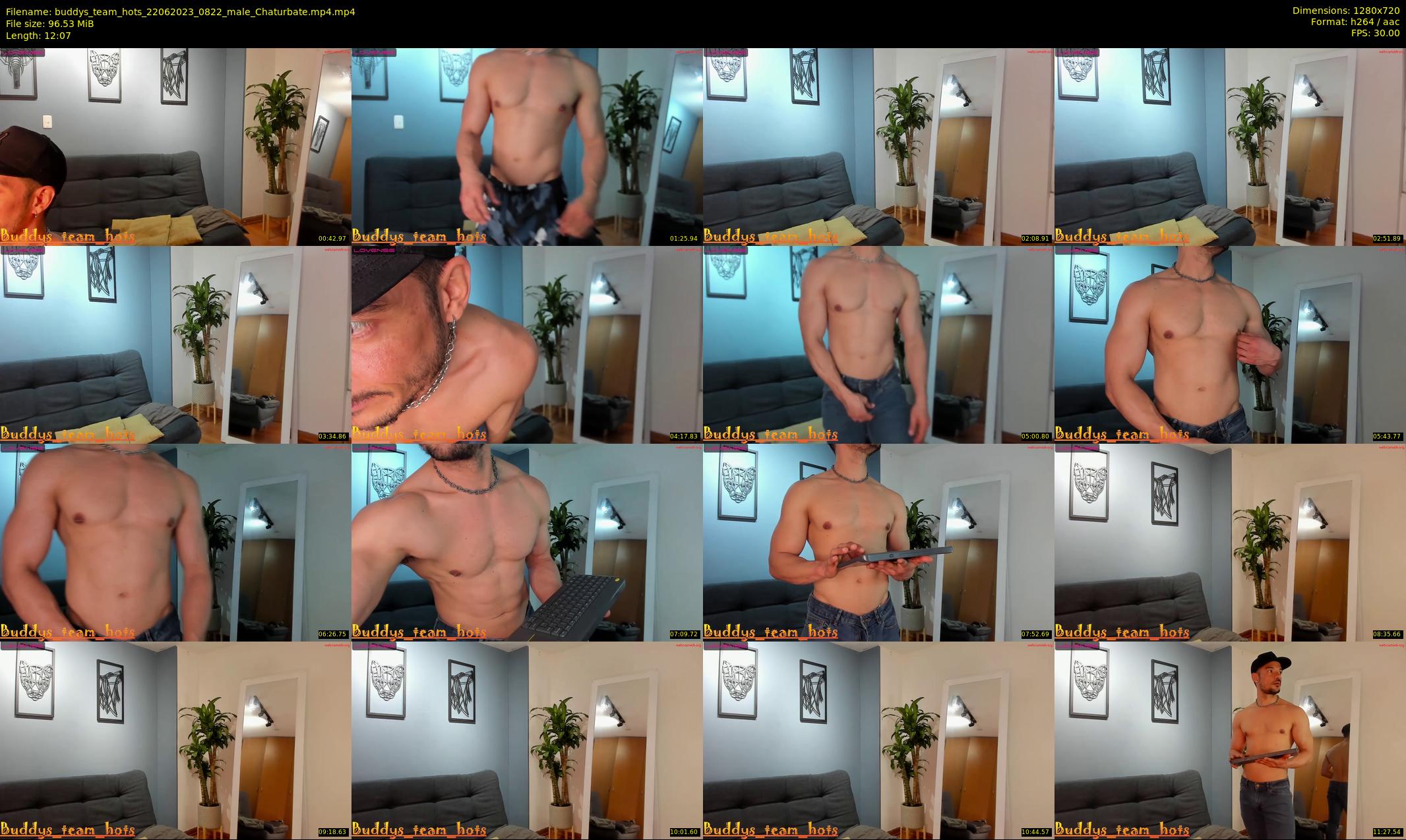 buddys_team_hots — 13 minute Chaturbate couple cam show recording, 720p, Jun 22, 2023