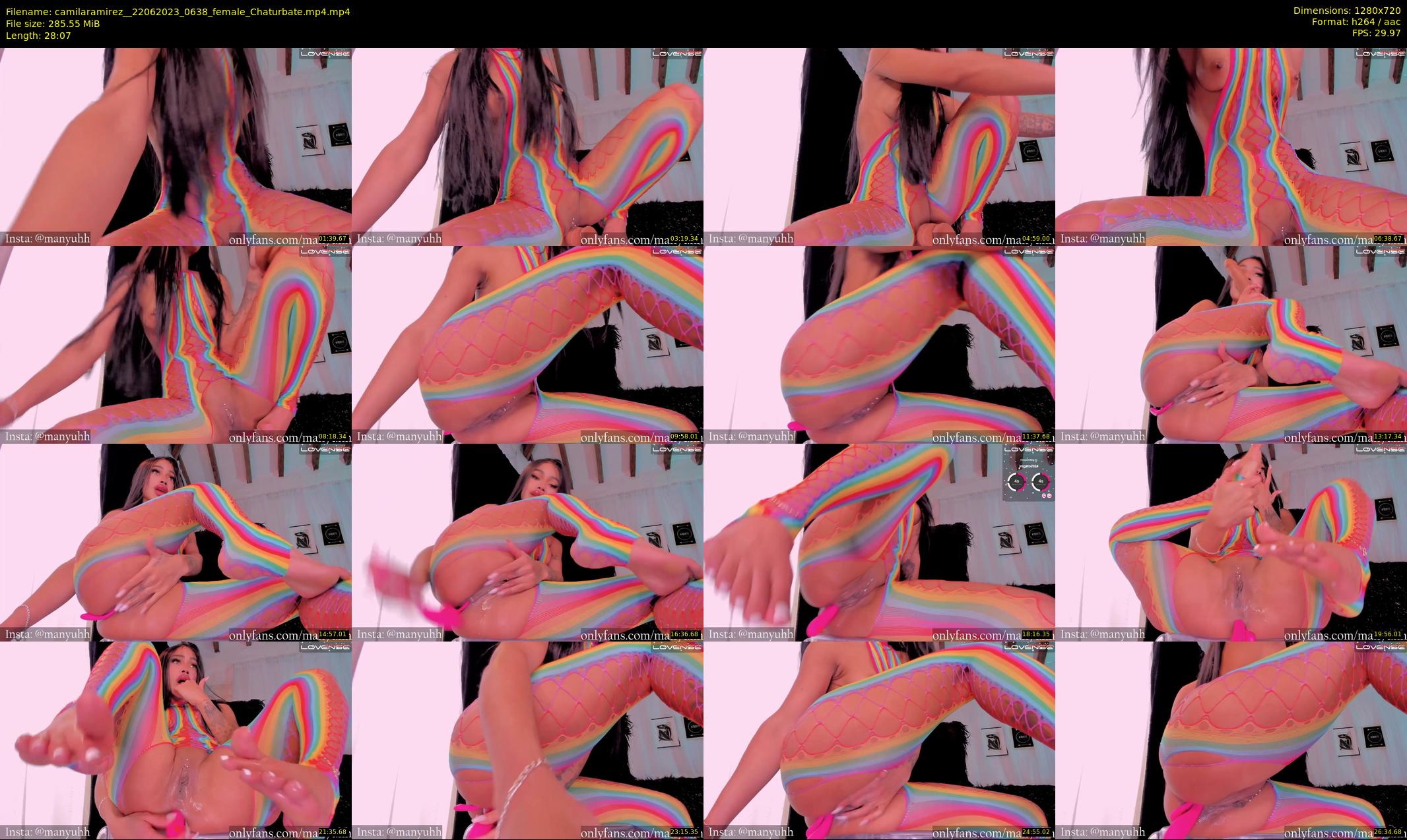 camilaramirez_ — 29 minute Chaturbate female cam show recording, 720p, Jun 22, 2023