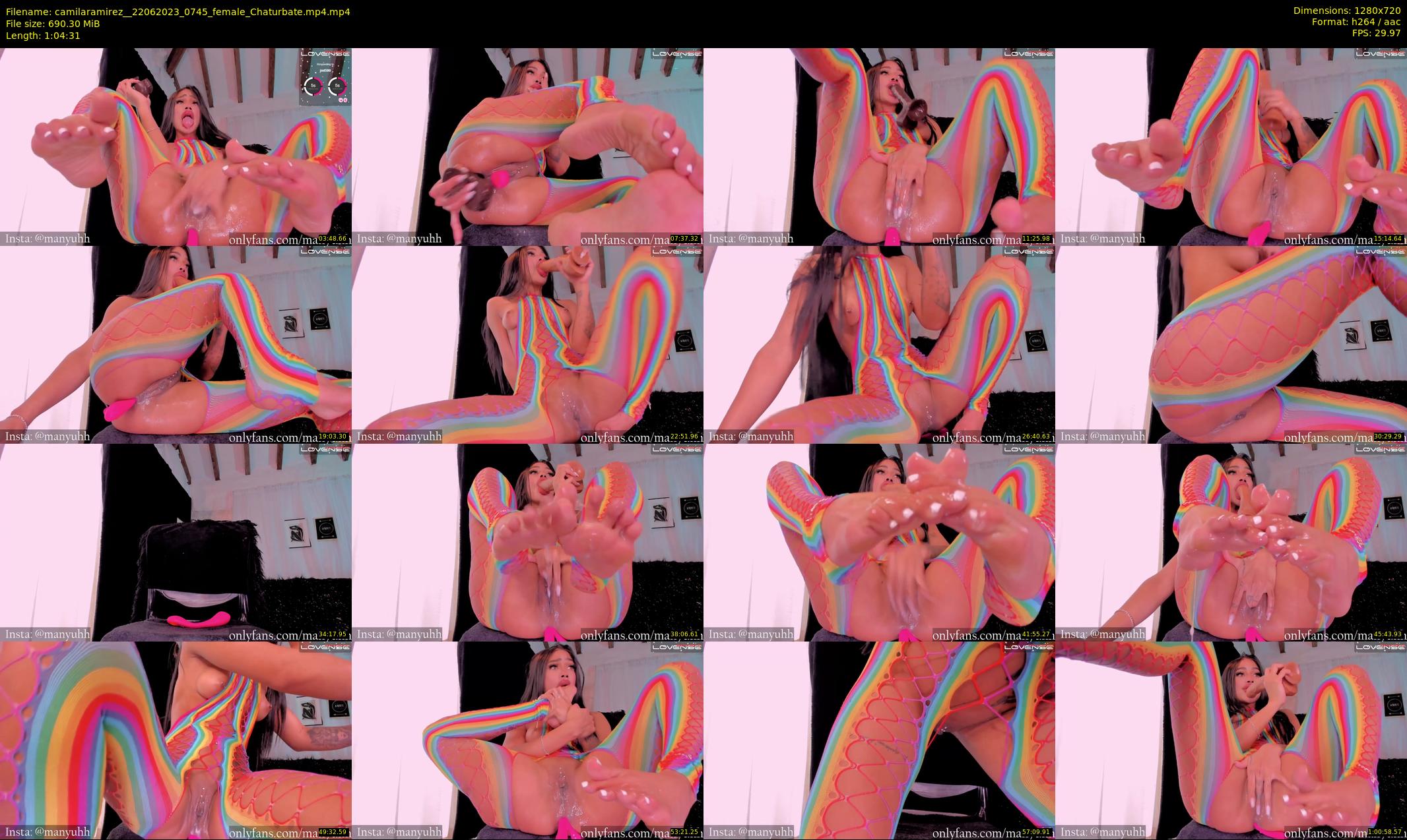camilaramirez_ — 65 minute Chaturbate female cam show recording, 720p, Jun 22, 2023