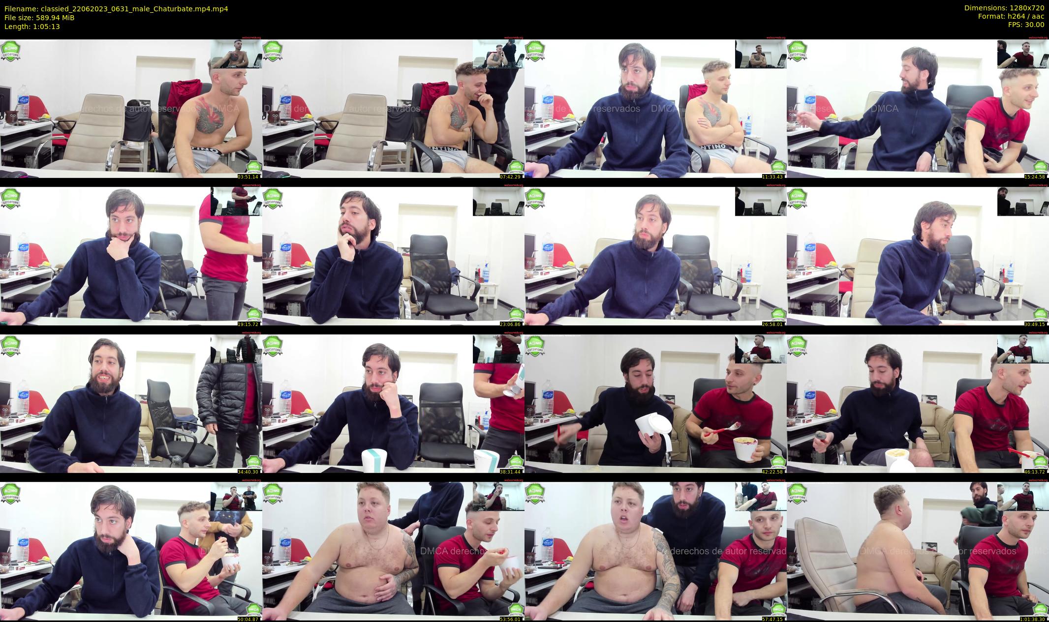 classied — 66 minute Chaturbate male cam show recording, 720p, Jun 22, 2023