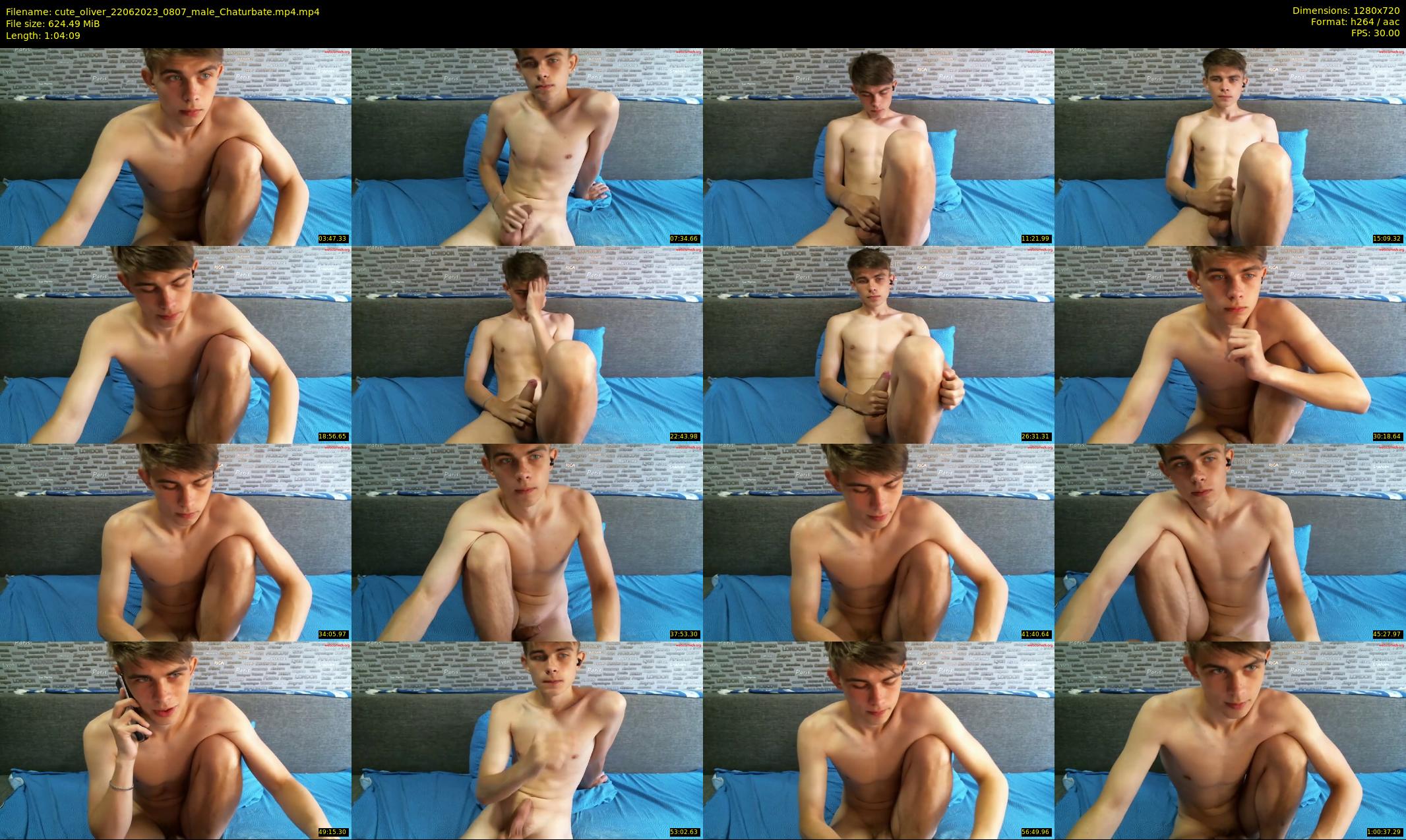 cute_oliver — 65 minute Chaturbate male cam show recording, 720p, Jun 22, 2023