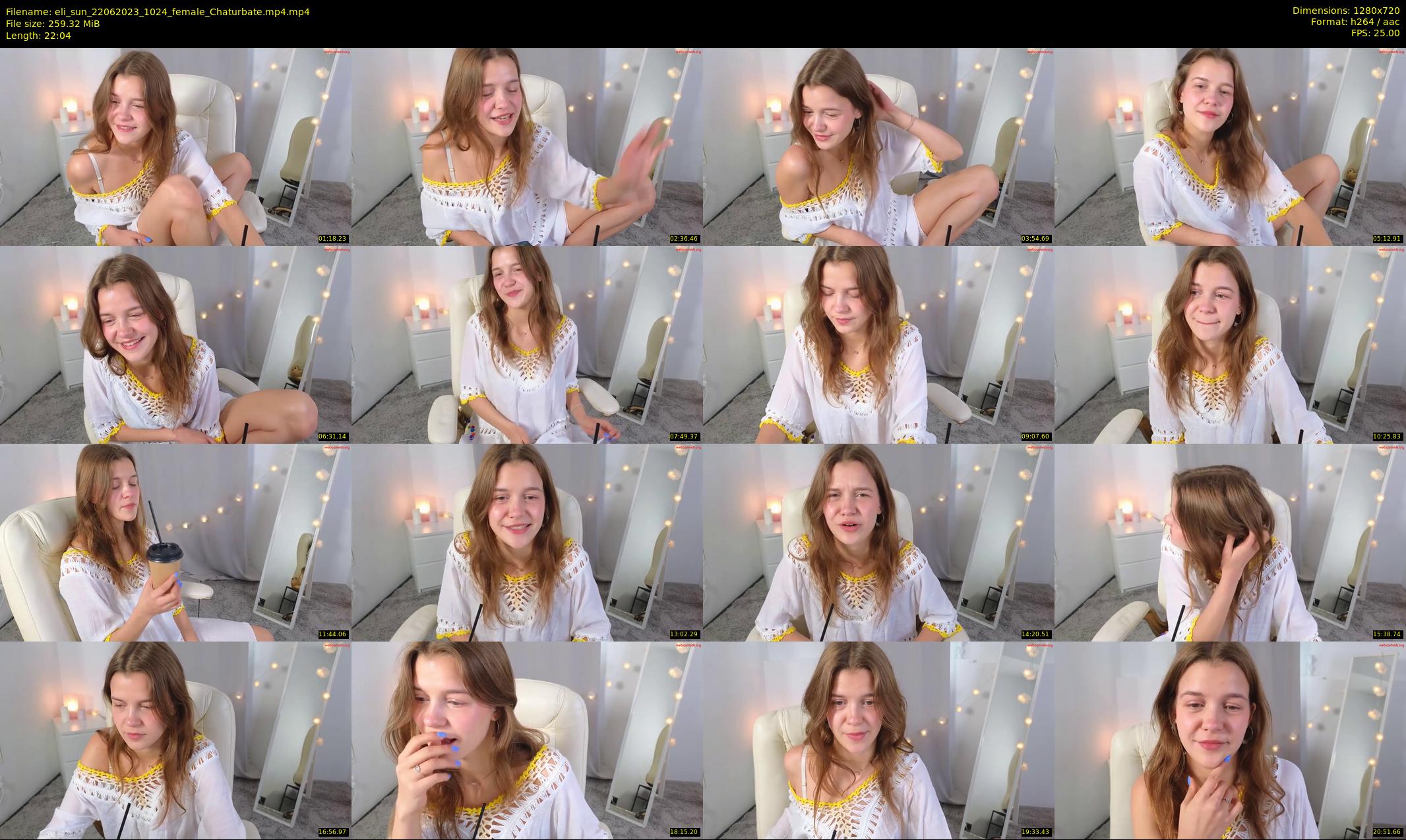 eli_sun — 23 minute Chaturbate female cam show recording, 720p, Jun 22, 2023