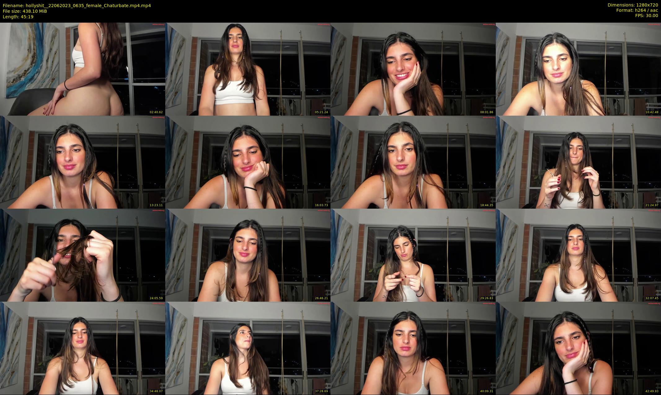 hollyshit_ — 46 minute Chaturbate female cam show recording, 720p, Jun 22, 2023