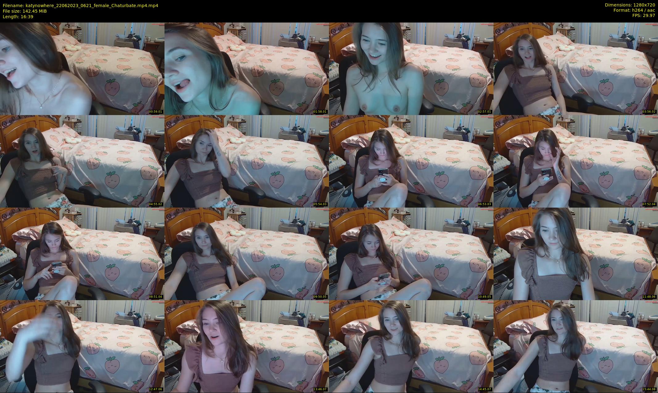 katynowhere — 17 minute Chaturbate female cam show recording, 720p, Jun 22, 2023