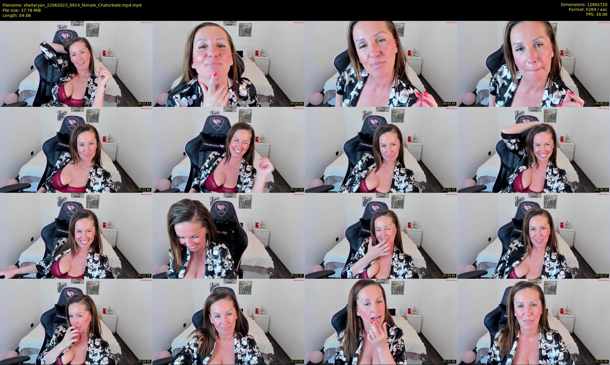 sheilaryan — 5 minute Chaturbate female cam show recording, 720p, Jun 22, 2023