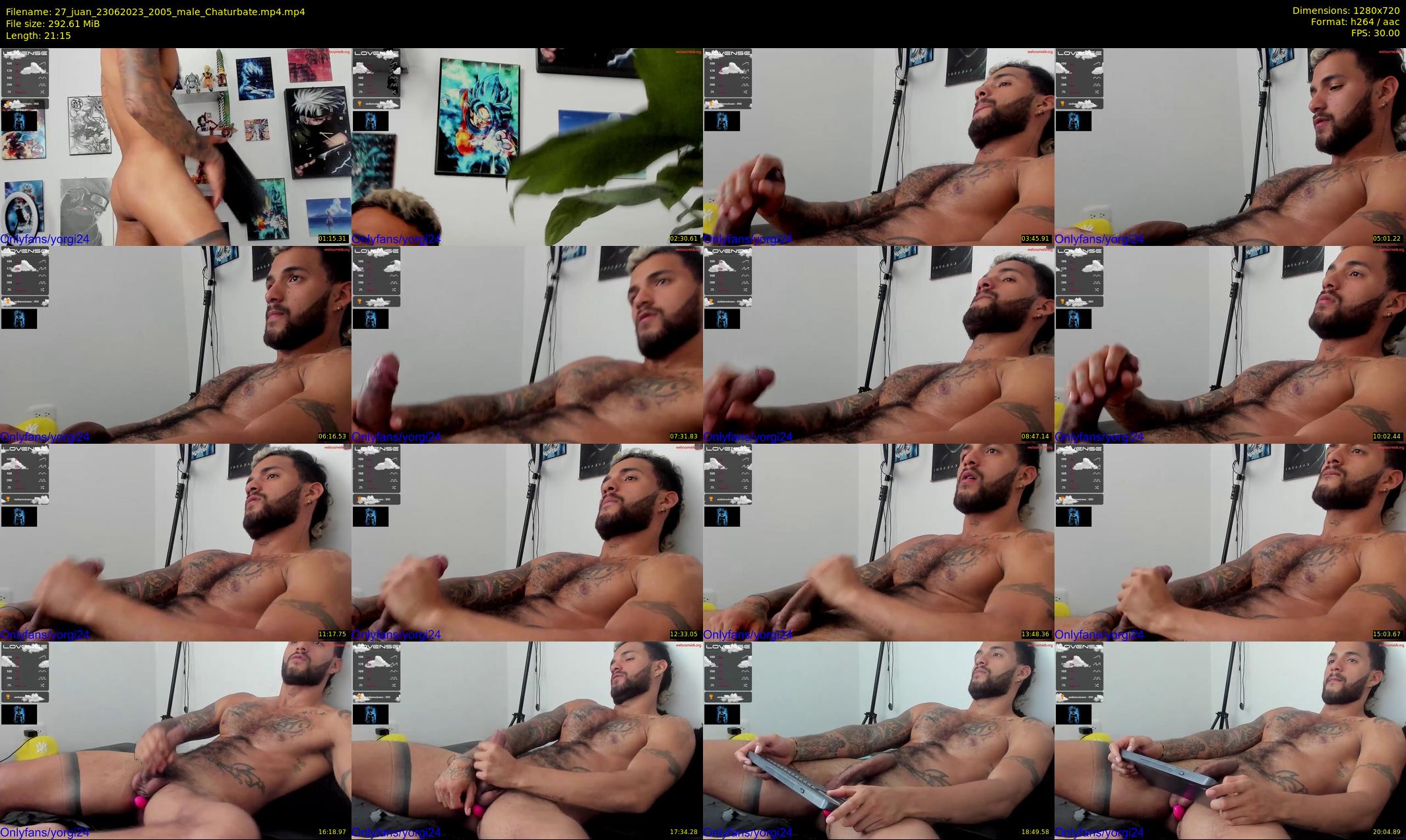 27_juan — 22 minute Chaturbate male cam show recording, 720p, Jun 23, 2023