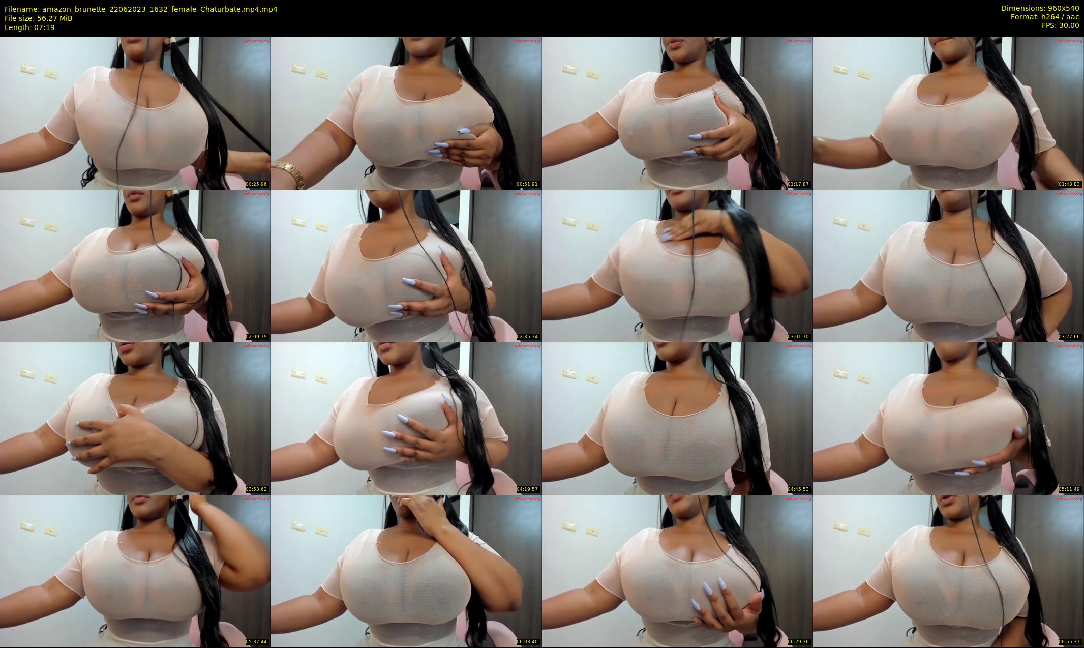 amazon_brunette — 8 minute Chaturbate female cam show recording, 480p, Jun 22, 2023