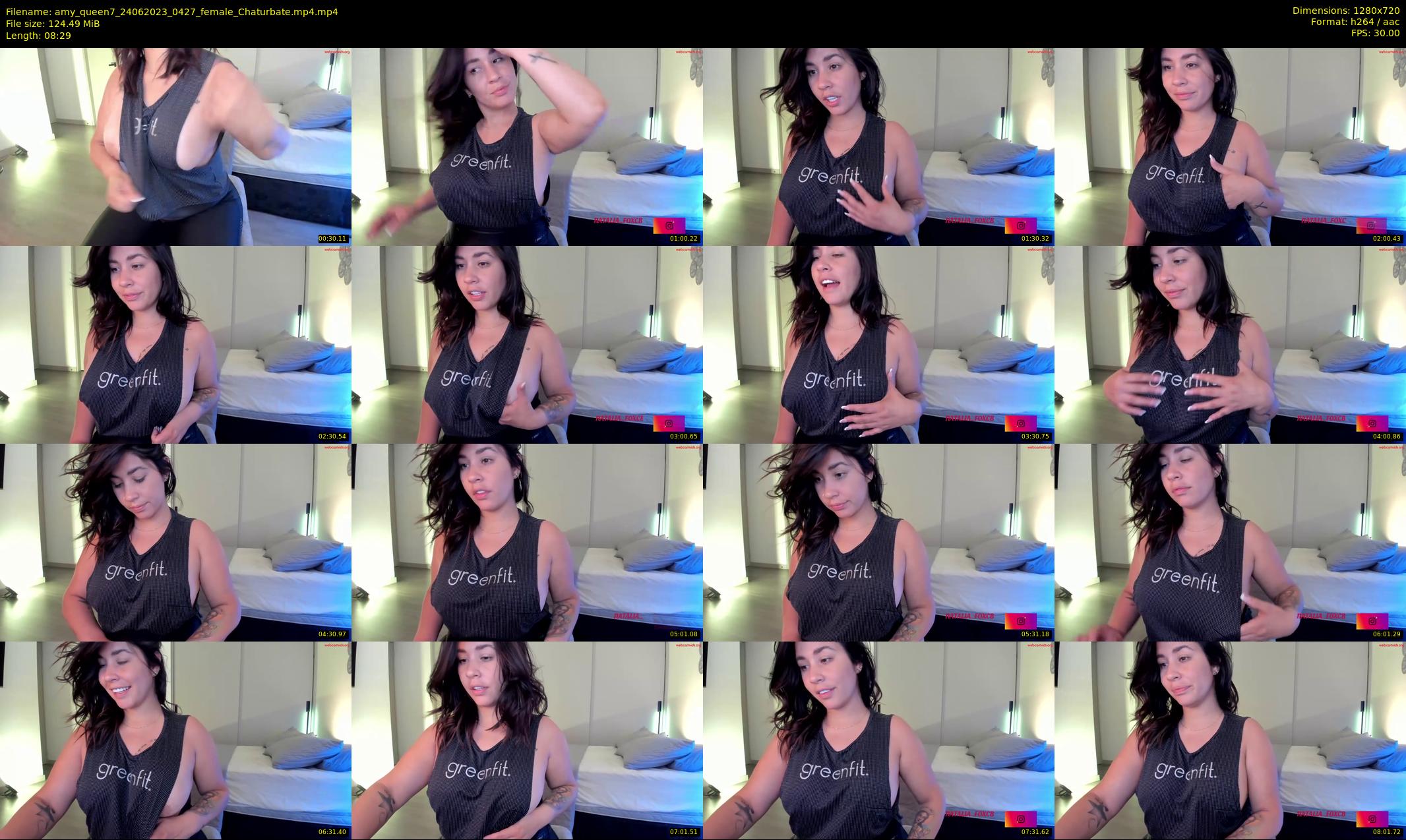 amy_queen7 — 9 minute Chaturbate female cam show recording, 720p, Jun 24, 2023