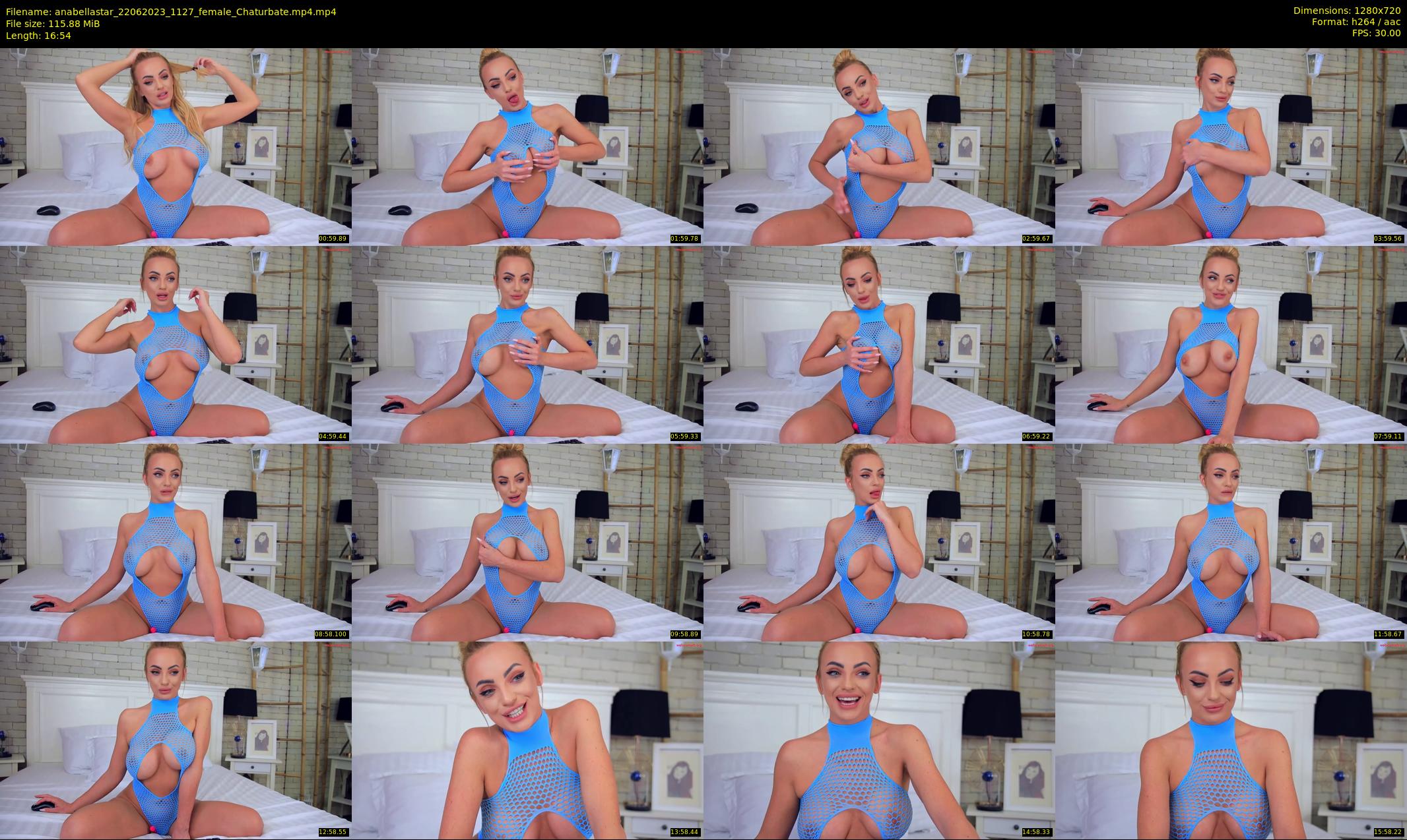 anabellastar — 17 minute Chaturbate female cam show recording, 720p, Jun 22, 2023