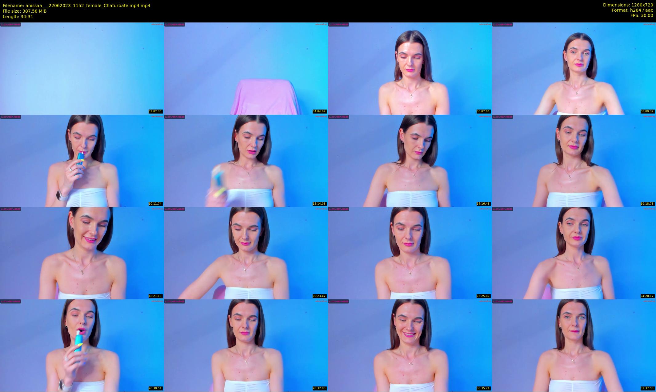 anissaa__ — 35 minute Chaturbate female cam show recording, 720p, Jun 22, 2023