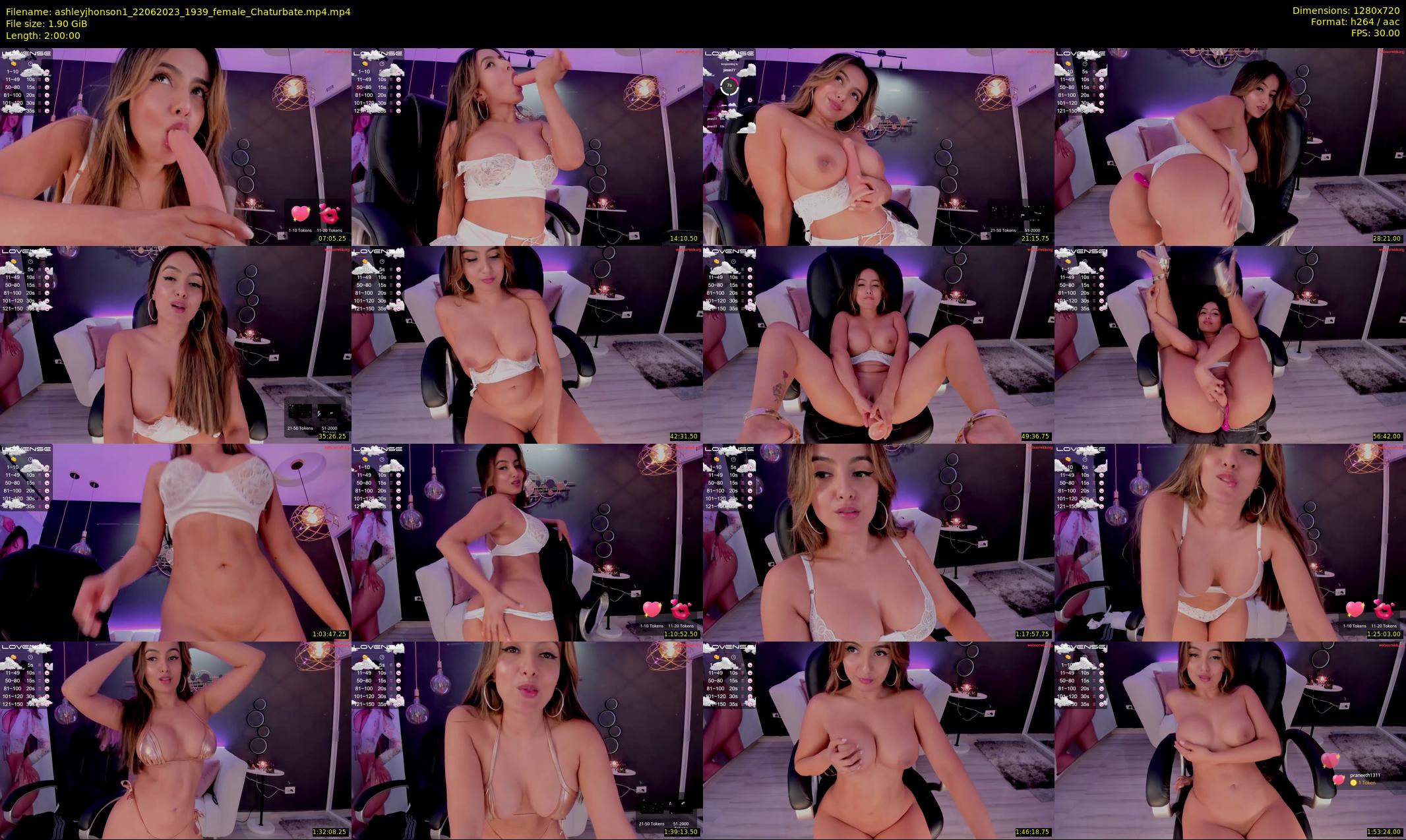 ashleyjhonson1 — 120 minute Chaturbate female cam show recording, 720p, Jun 22, 2023