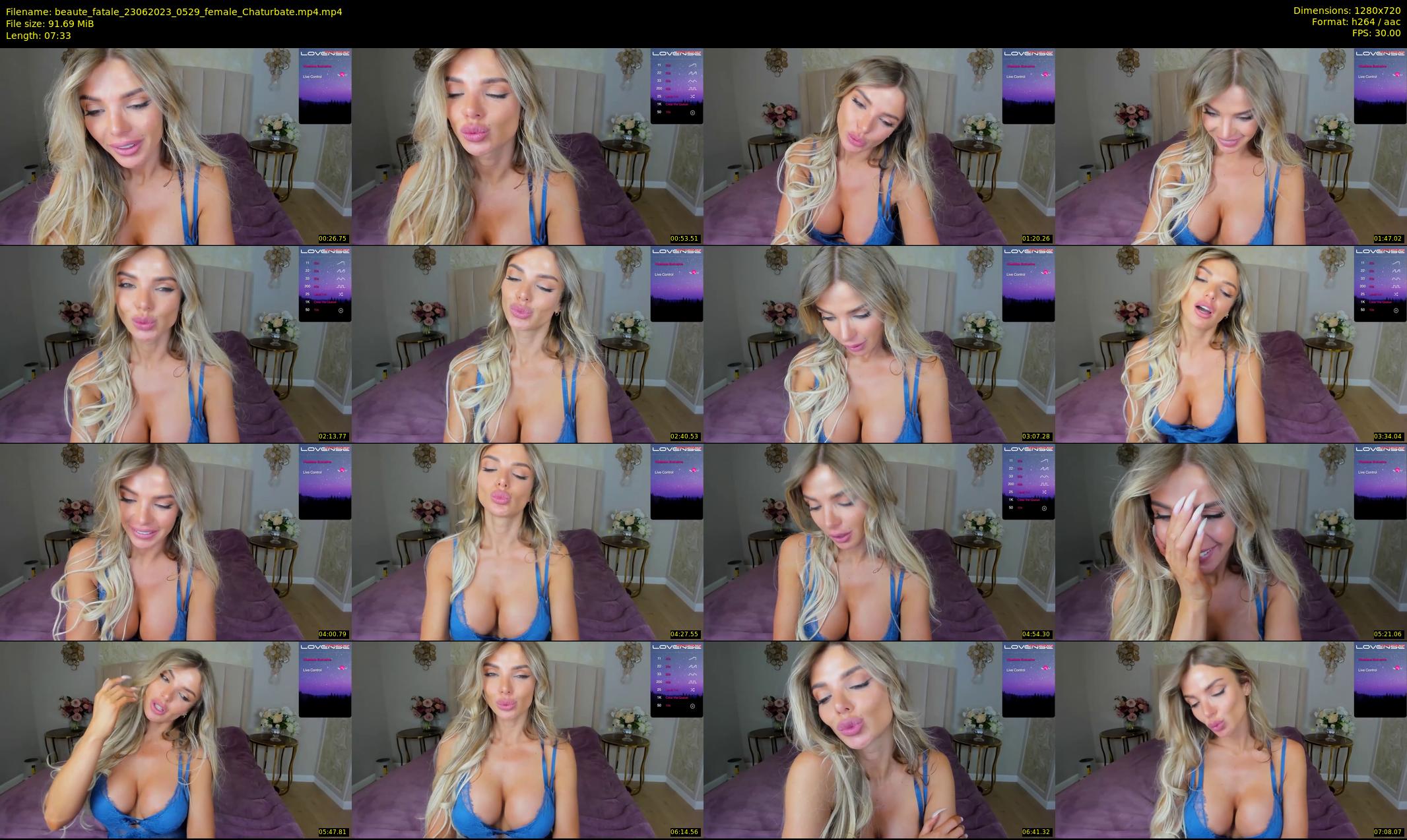 beaute_fatale — 8 minute Chaturbate female cam show recording, 720p, Jun 23, 2023