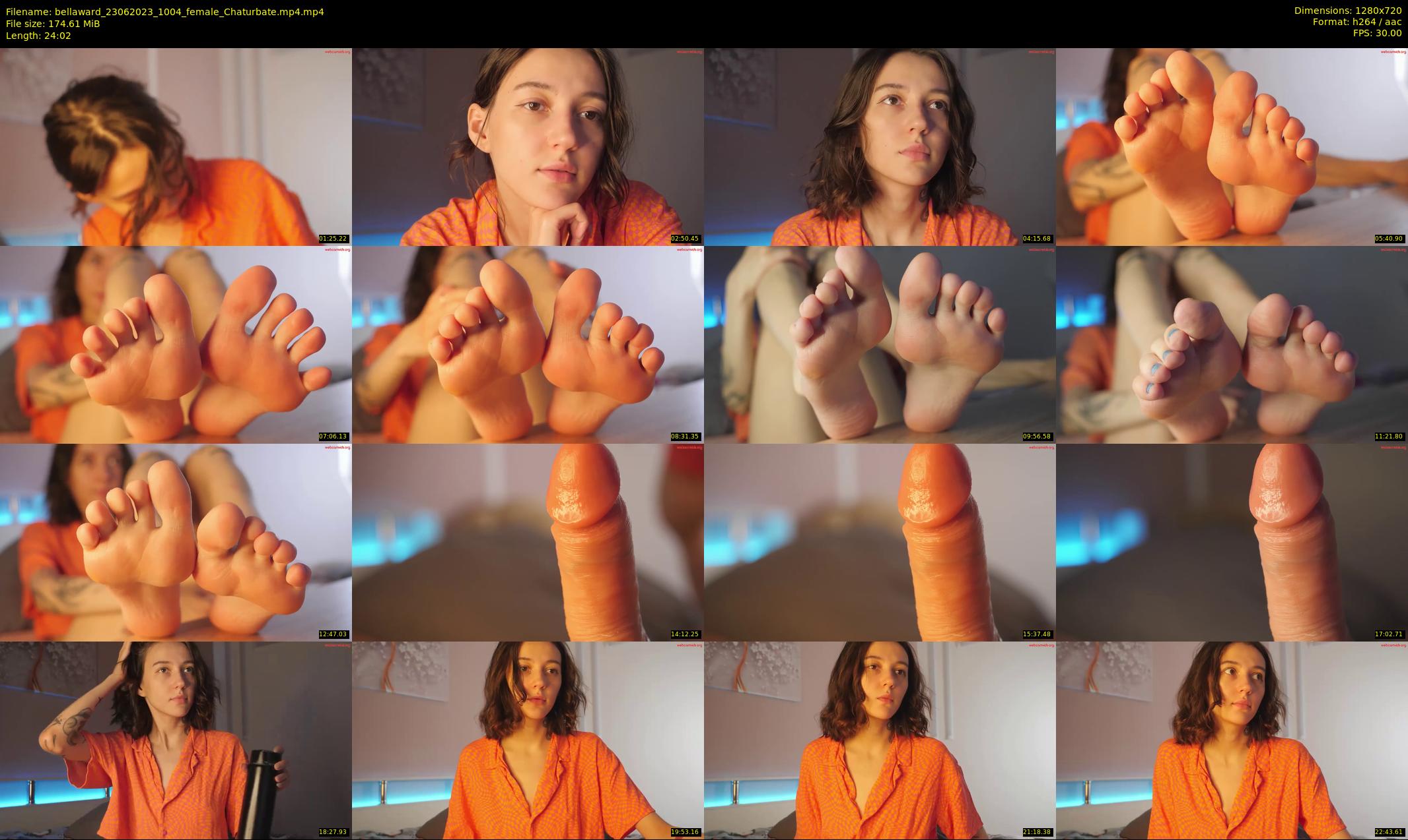 bellaward — 25 minute Chaturbate female cam show recording, 720p, Jun 23, 2023