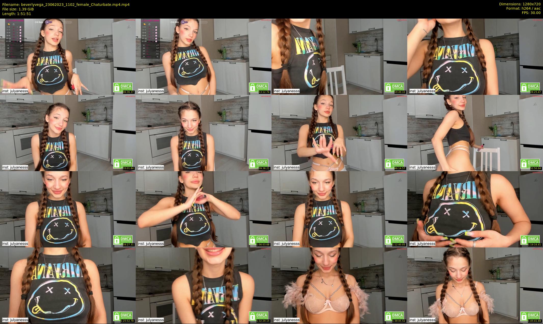 beverlyvega — 112 minute Chaturbate couple cam show recording, 720p, Jun 23, 2023