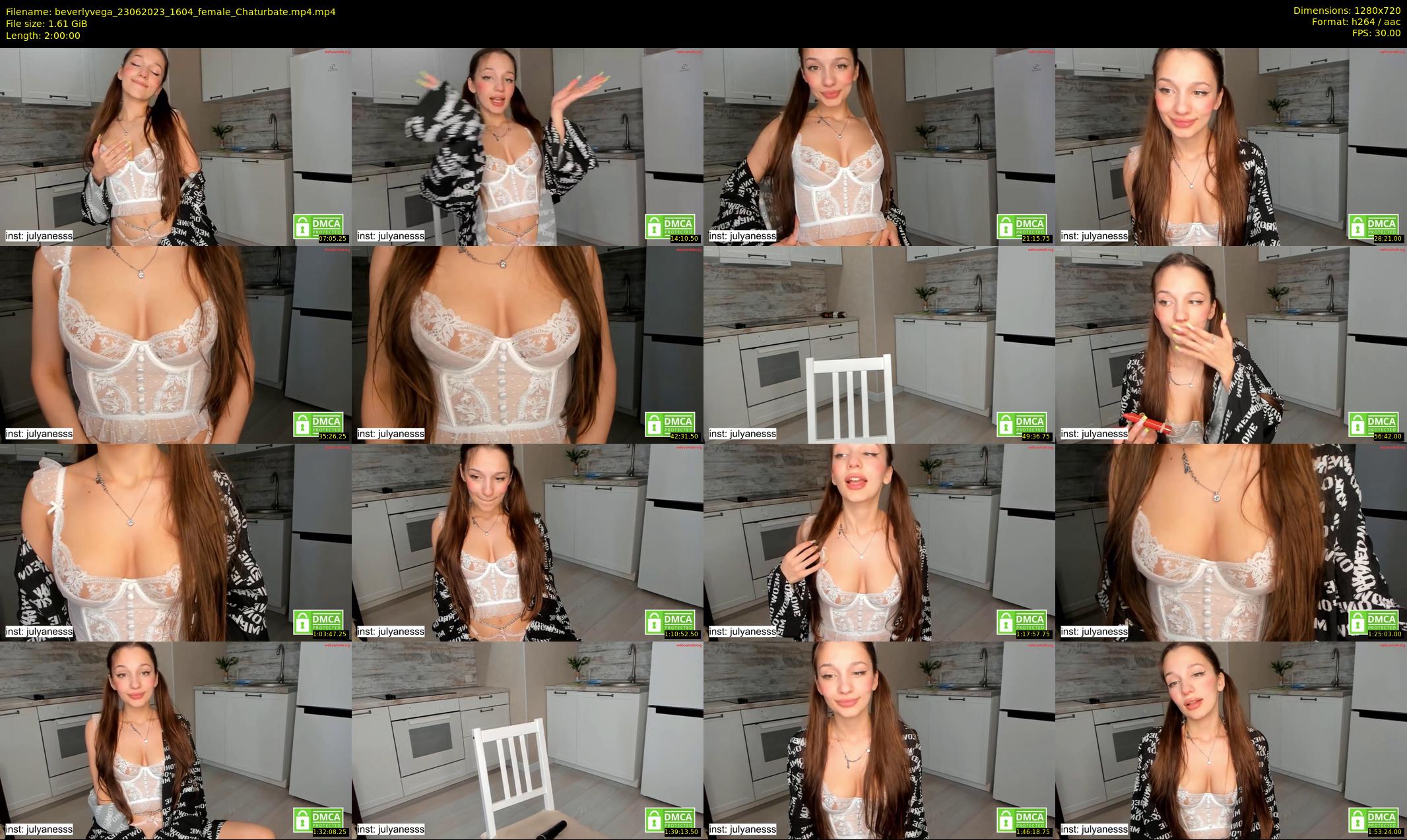 beverlyvega — 120 minute Chaturbate couple cam show recording, 720p, Jun 23, 2023