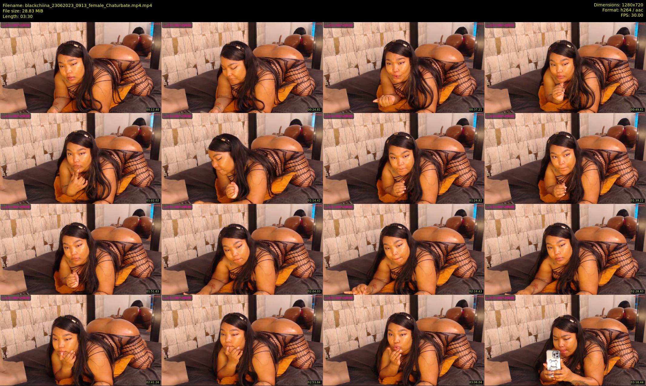 blackchiina — 4 minute Chaturbate female cam show recording, 720p, Jun 23, 2023