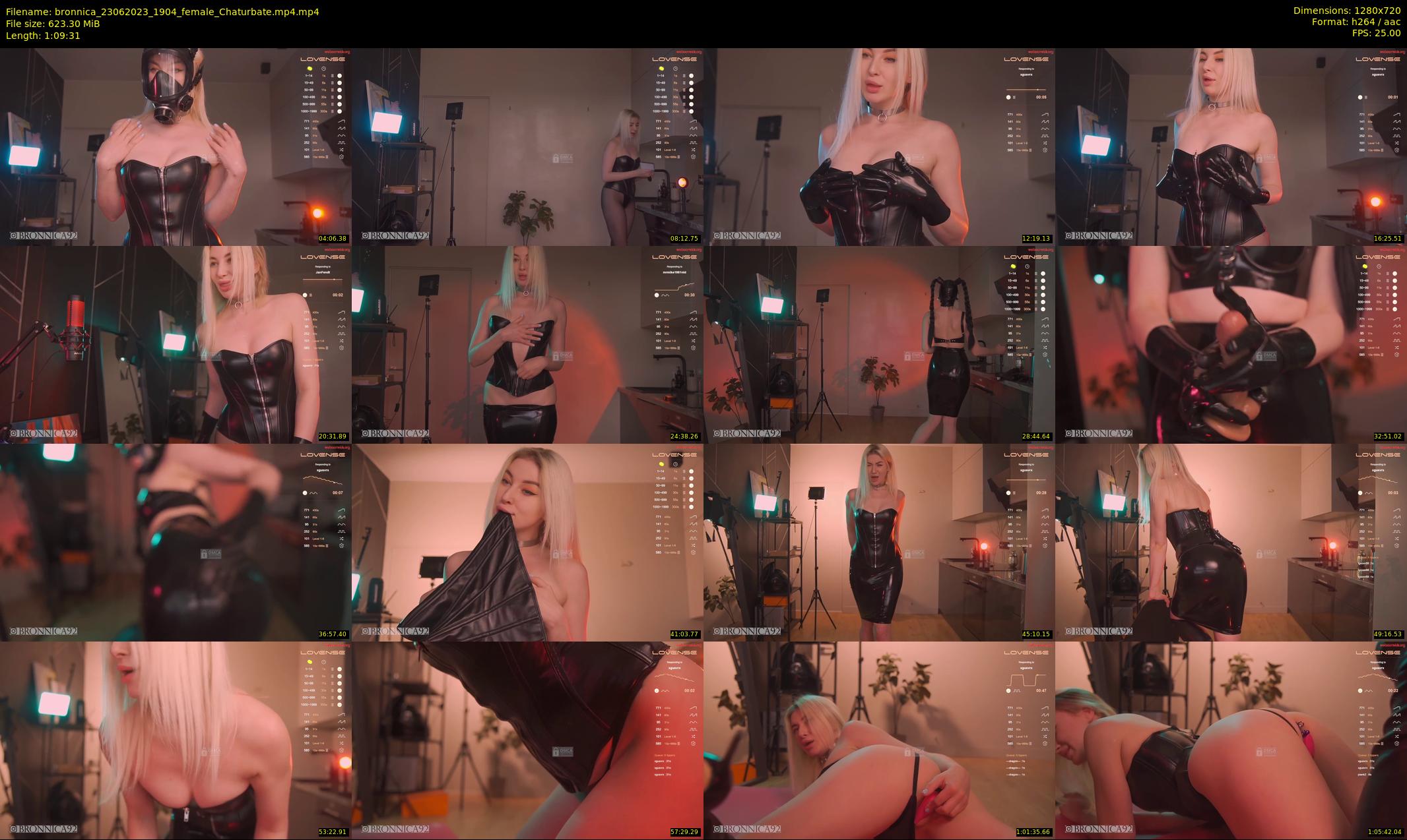 bronnica — 70 minute Chaturbate female cam show recording, 720p, Jun 23, 2023