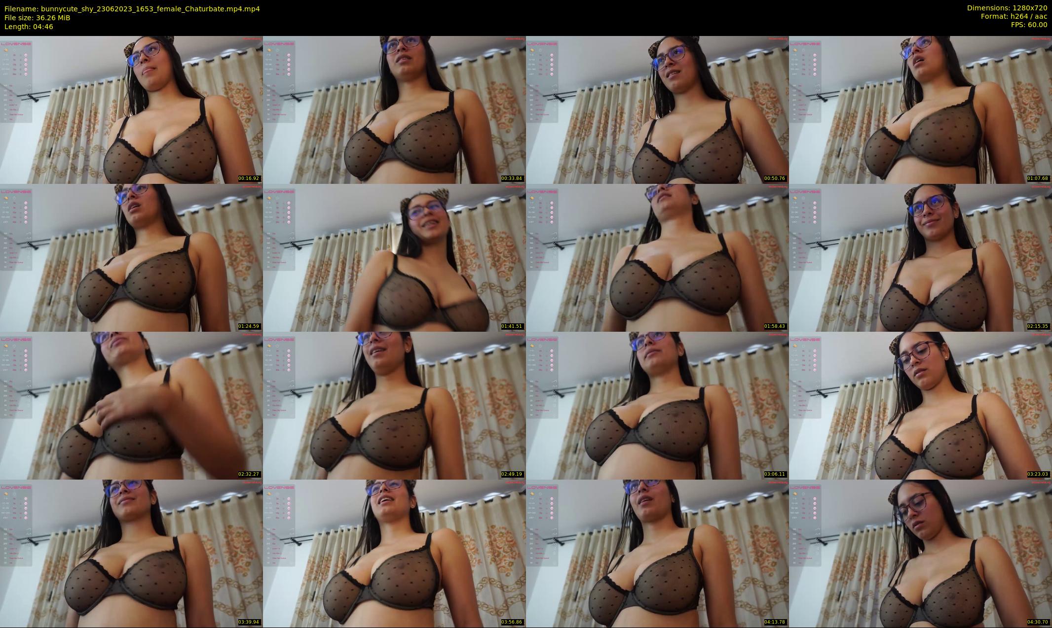 bunnycute_shy — 5 minute Chaturbate female cam show recording, 720p, Jun 23, 2023