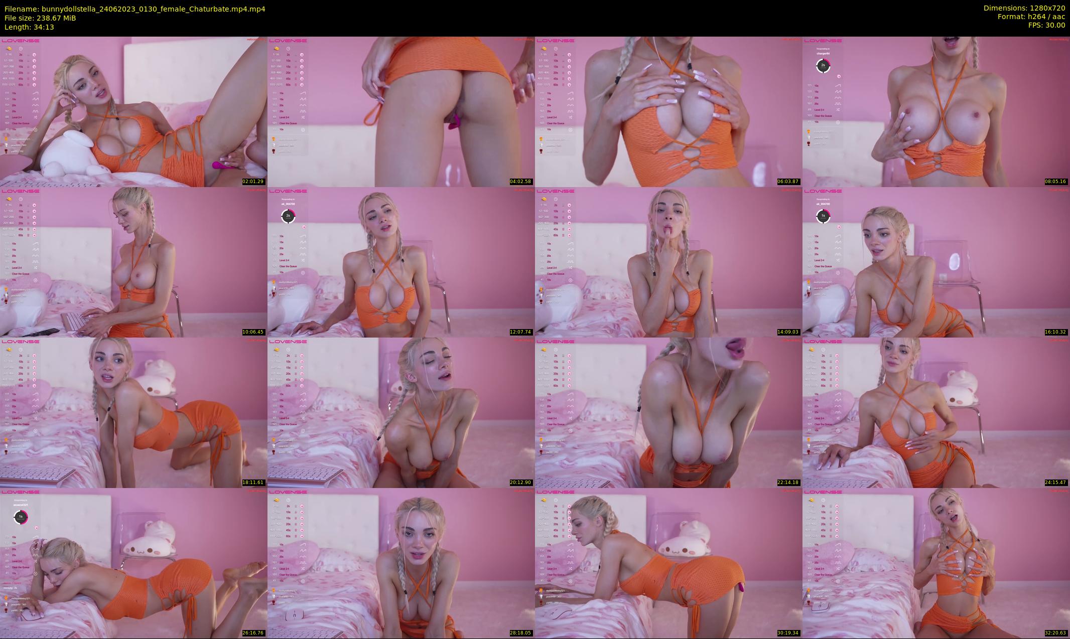 bunnydollstella — 35 minute Chaturbate female cam show recording, 720p, Jun 24, 2023