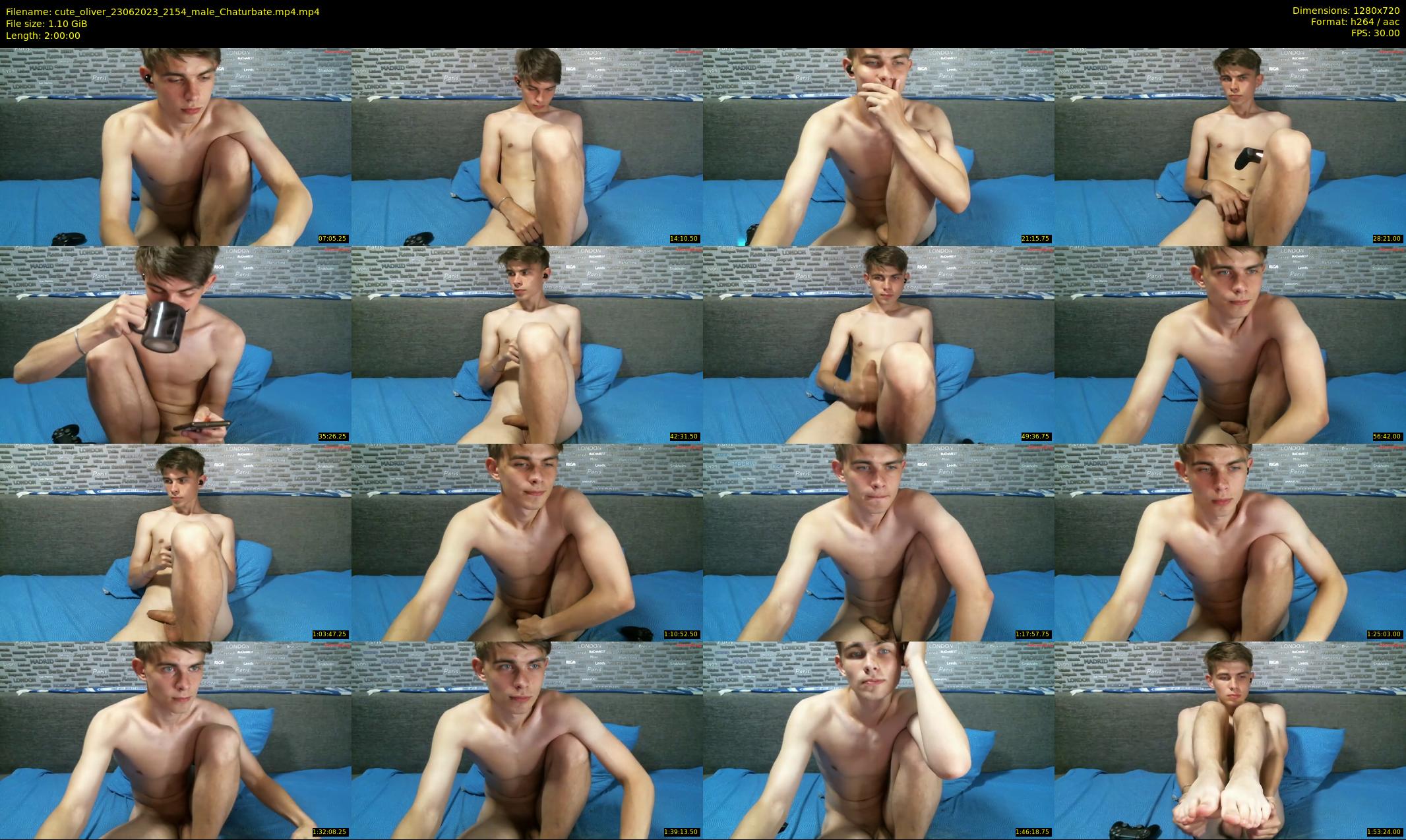 cute_oliver — 120 minute Chaturbate male cam show recording, 720p, Jun 23, 2023