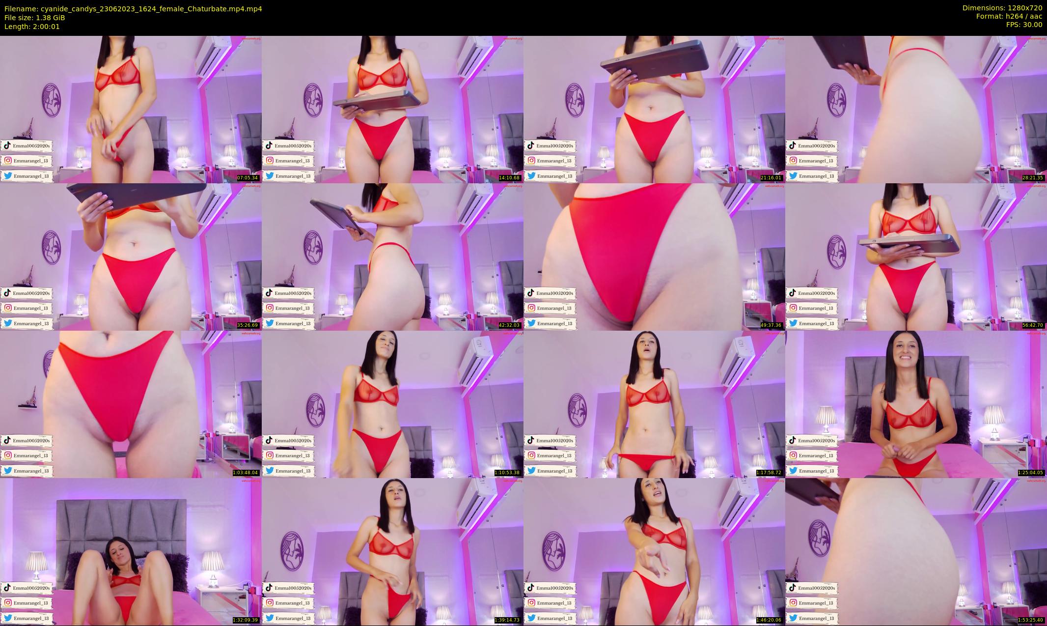 cyanide_candys — 121 minute Chaturbate female cam show recording, 720p, Jun 23, 2023