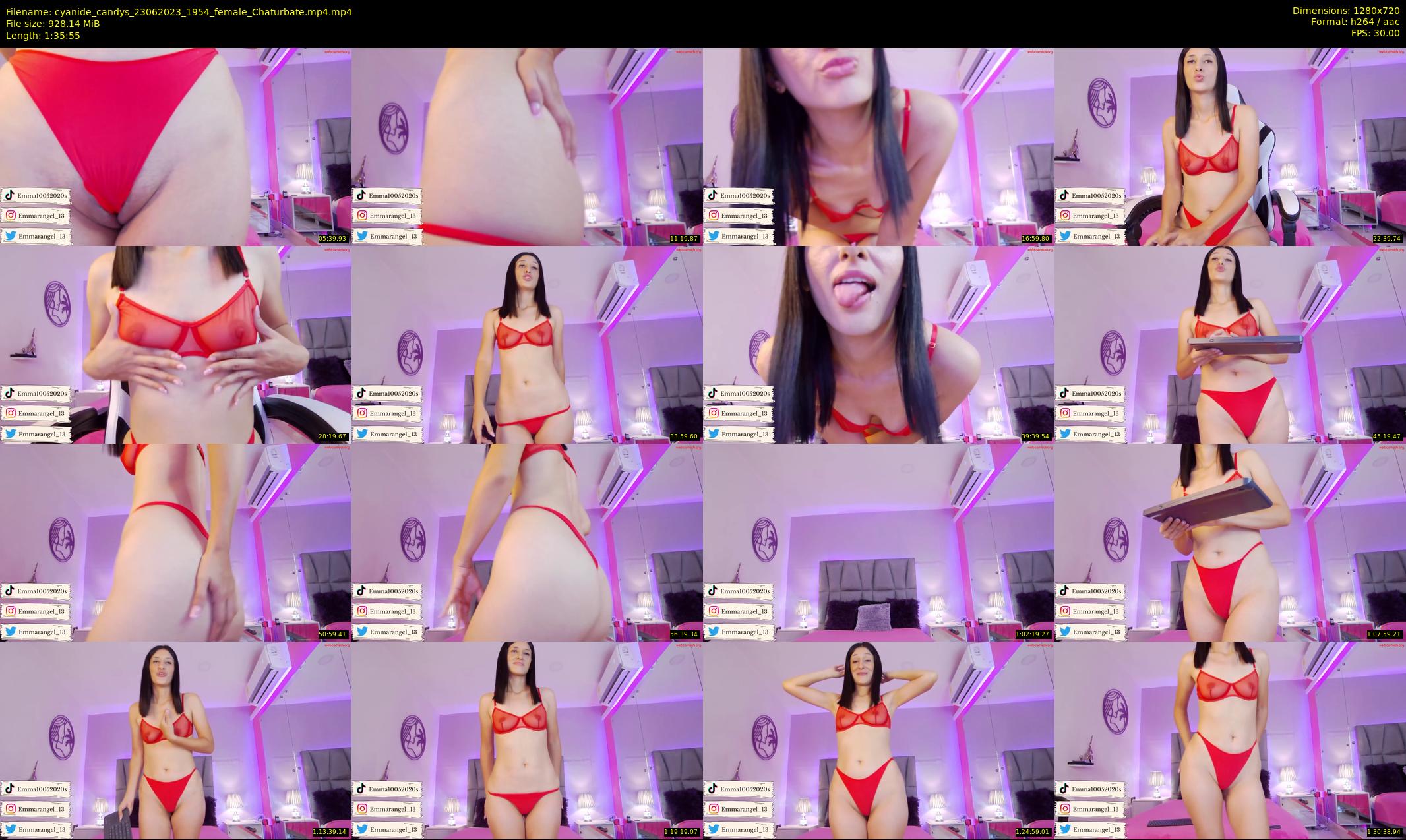 cyanide_candys — 96 minute Chaturbate female cam show recording, 720p, Jun 23, 2023