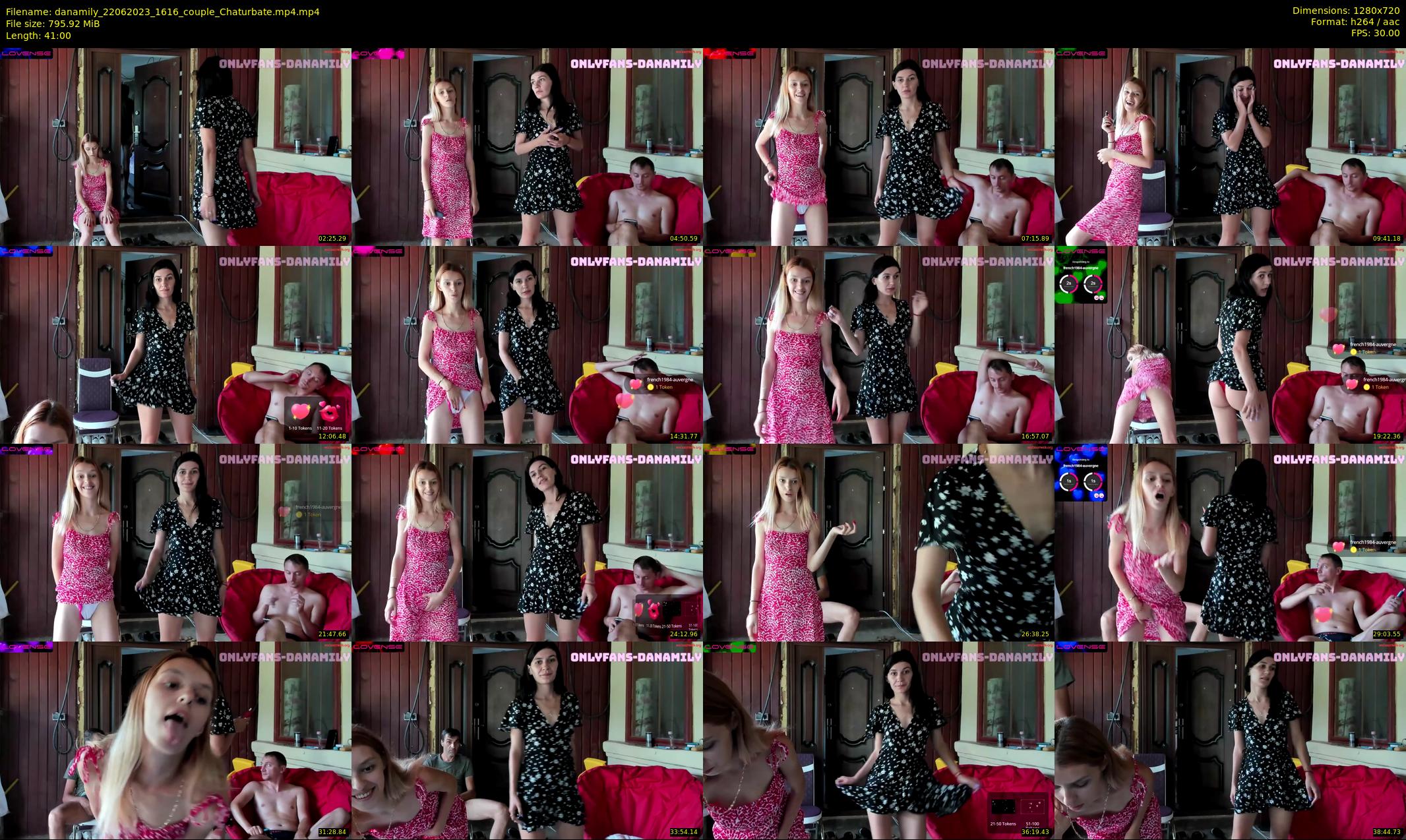 danamily — 41 minute Chaturbate female cam show recording, 720p, Jun 22, 2023