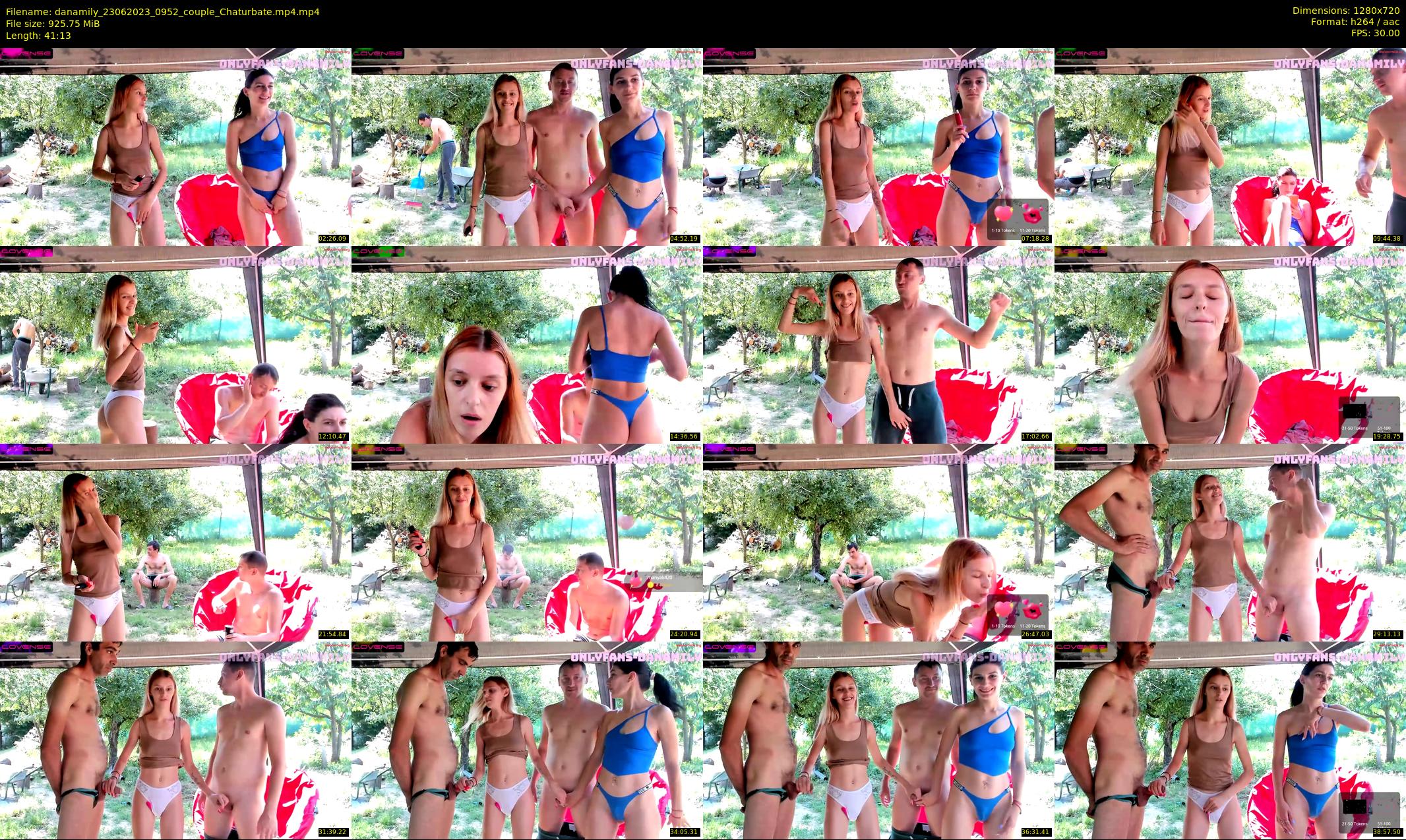 danamily — 42 minute Chaturbate female cam show recording, 720p, Jun 23, 2023