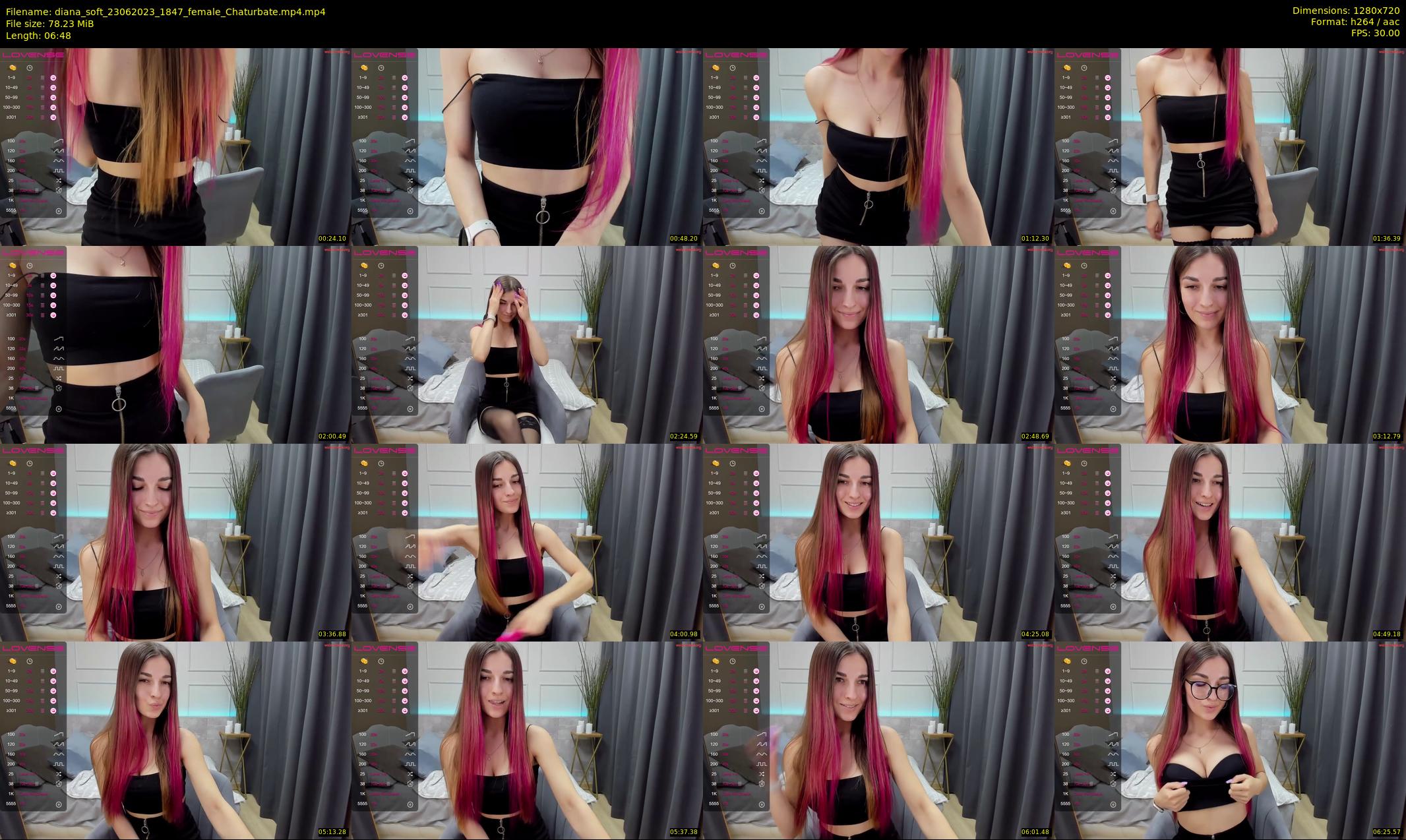 diana_soft — 7 minute Chaturbate female cam show recording, 720p, Jun 23, 2023