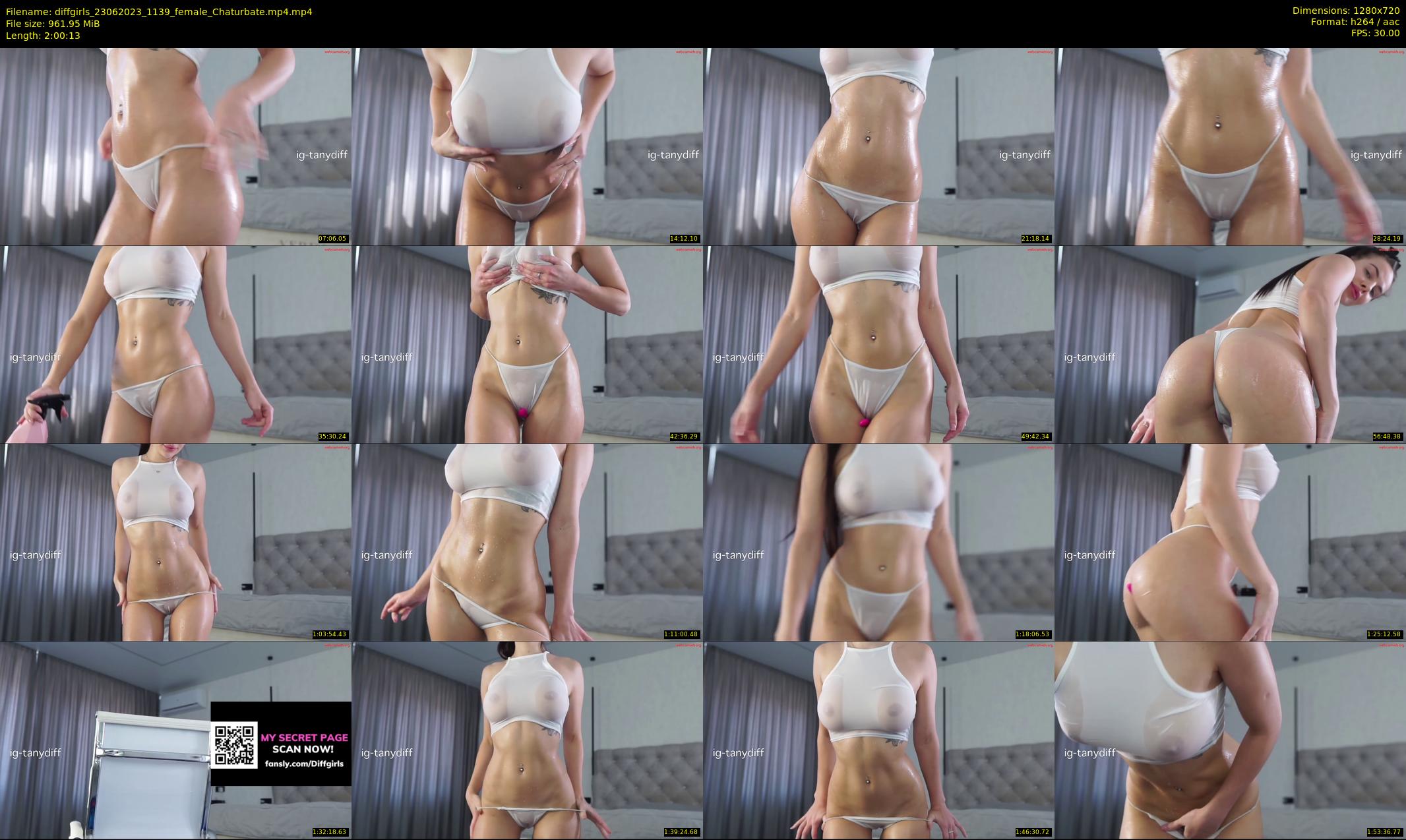 diffgirls — 121 minute Chaturbate female cam show recording, 720p, Jun 23, 2023