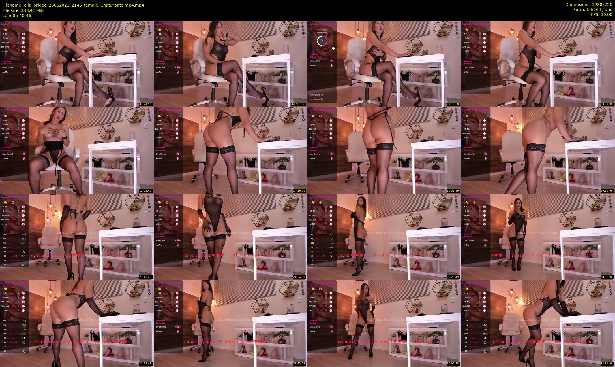 ella_pridee — 41 minute Chaturbate female cam show recording, 720p, Jun 23, 2023