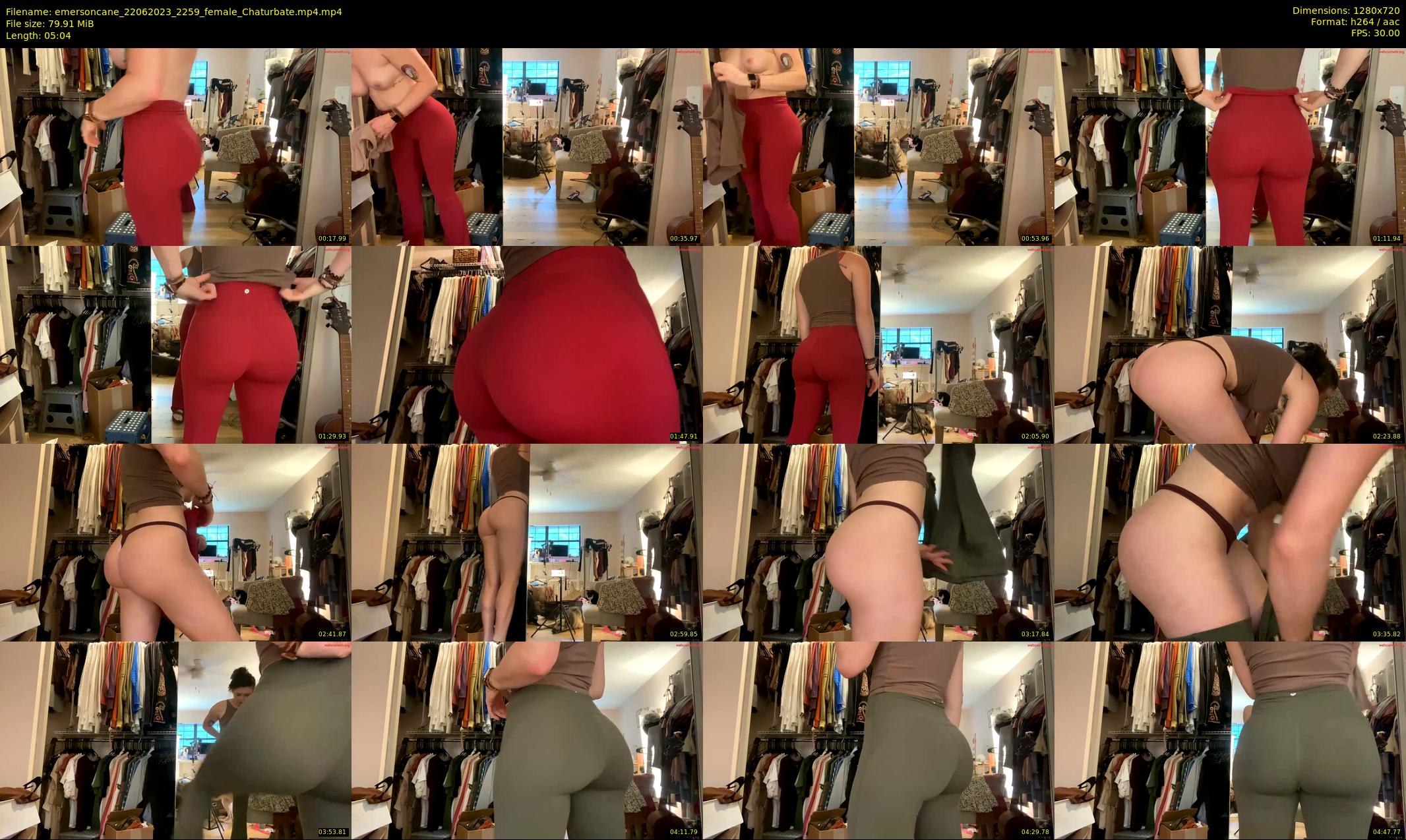 emersoncane — 6 minute Chaturbate female cam show recording, 720p, Jun 22, 2023