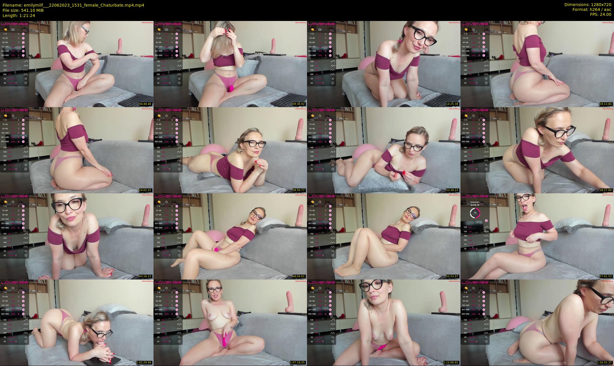 emilymilf__ — 82 minute Chaturbate female cam show recording, 720p, Jun 22, 2023