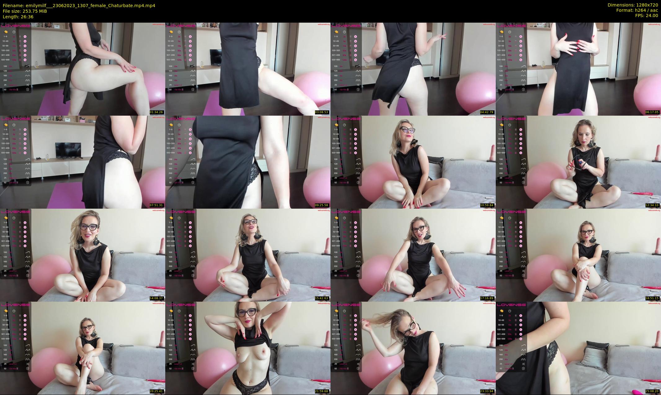 emilymilf__ — 27 minute Chaturbate female cam show recording, 720p, Jun 23, 2023